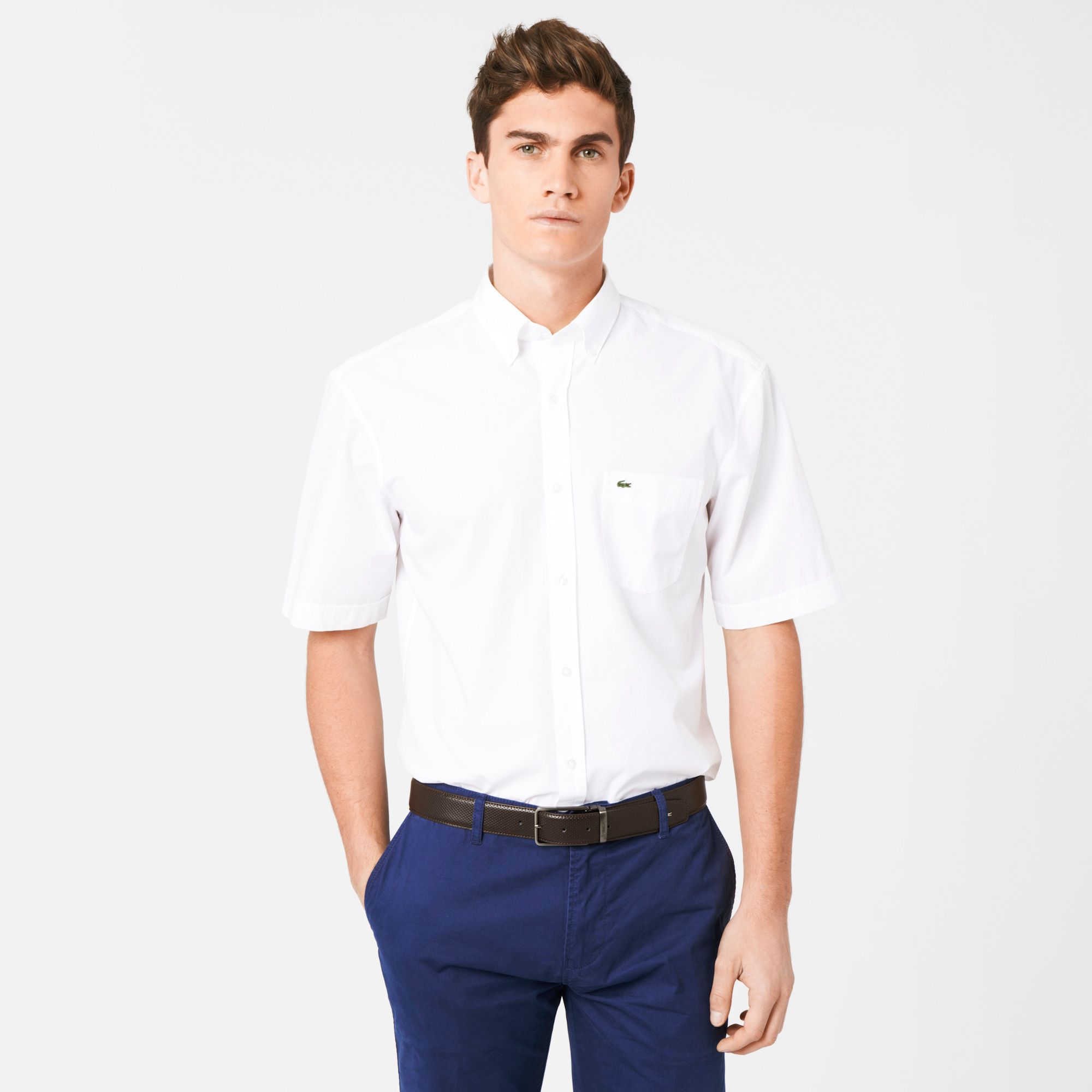 Lacoste Plain Regular fit shirt Men