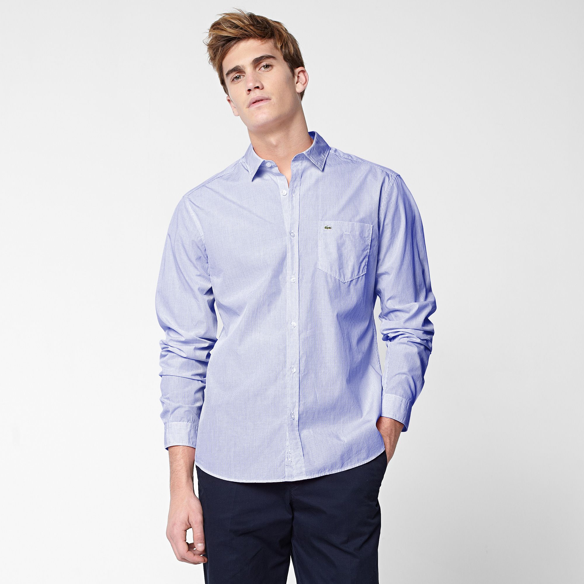 Lacoste Kariertes tailored fit Hemd Herren