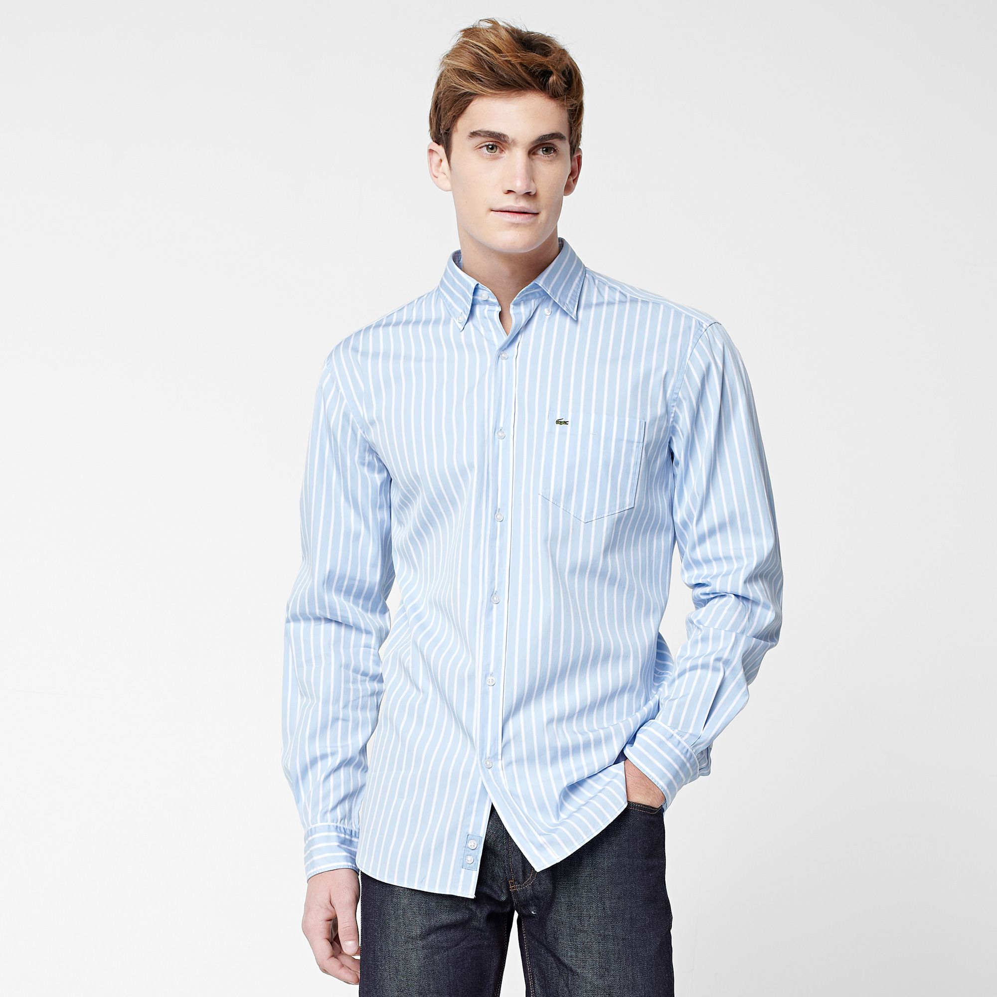 Lacoste Regular fit striped shirt Men