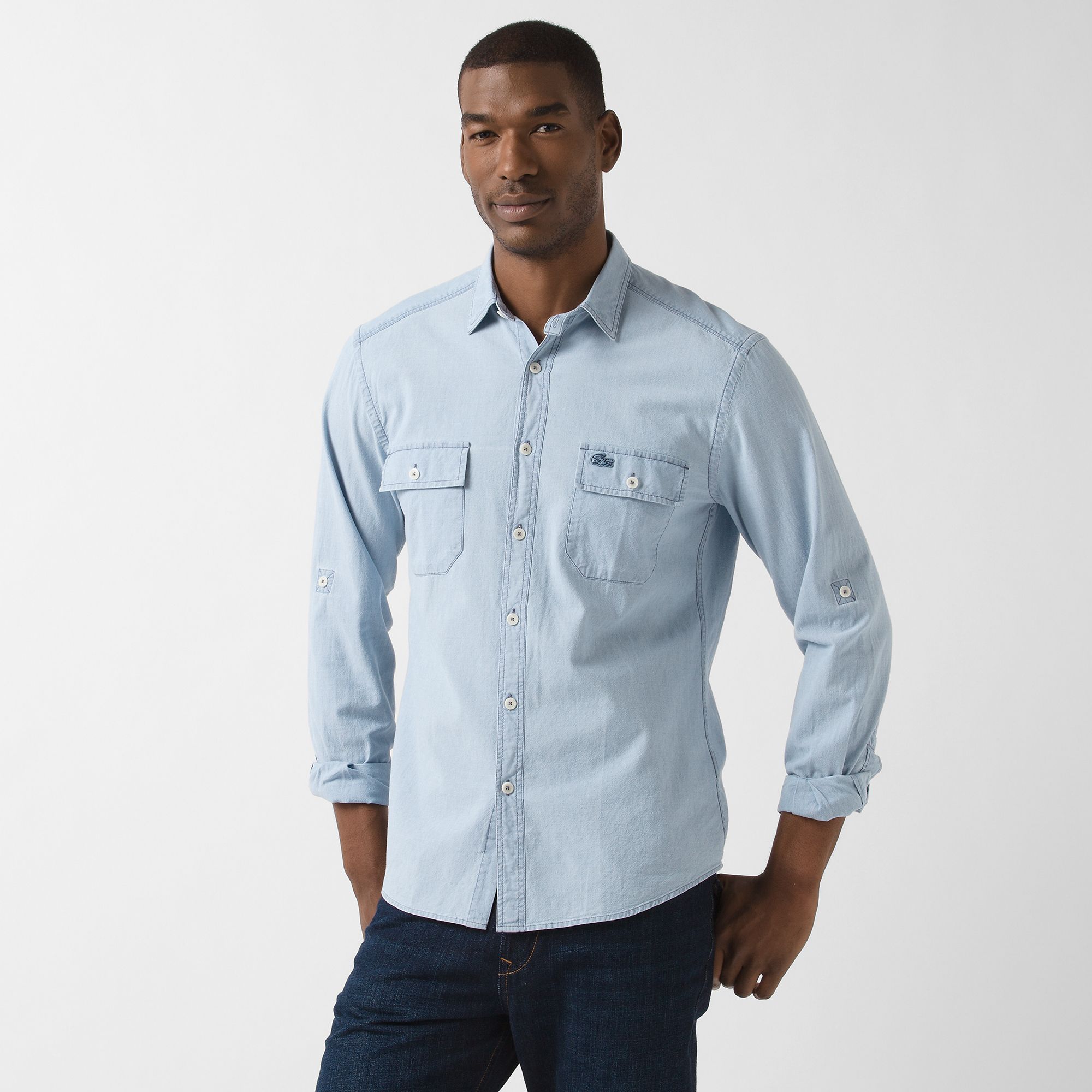 Lacoste Slim fit shirt with pockets Men