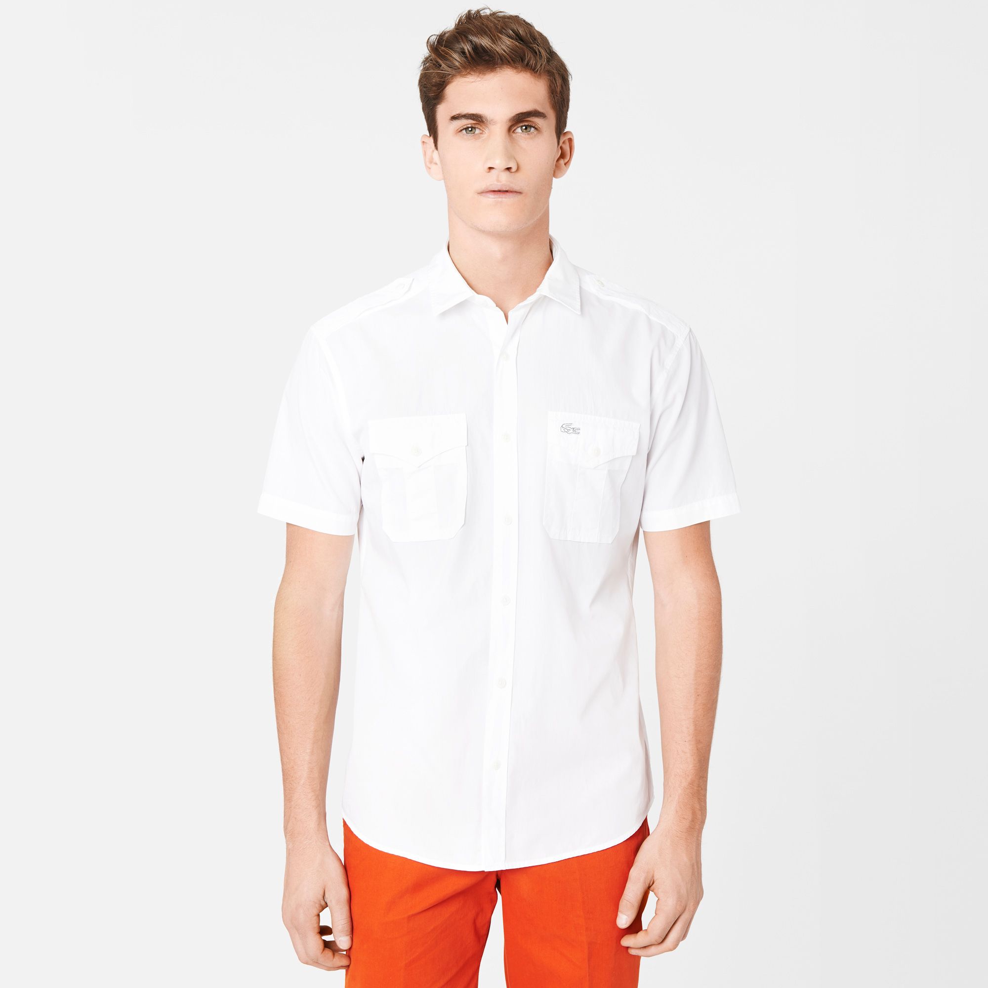 Lacoste Plain Slim fit shirt Men