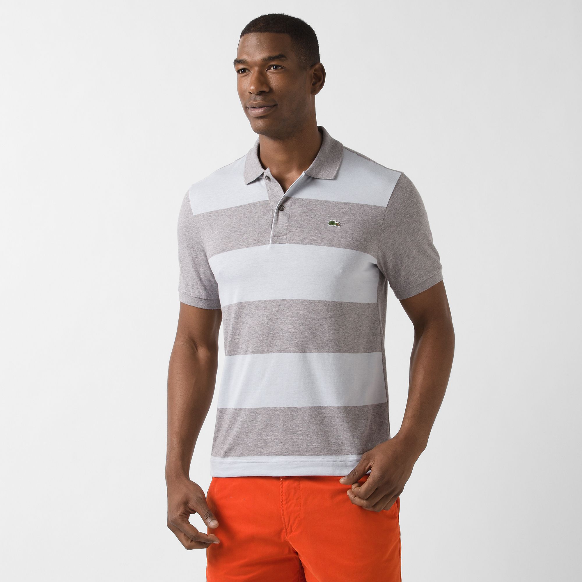  Striped Regular fit Lacoste polo Men