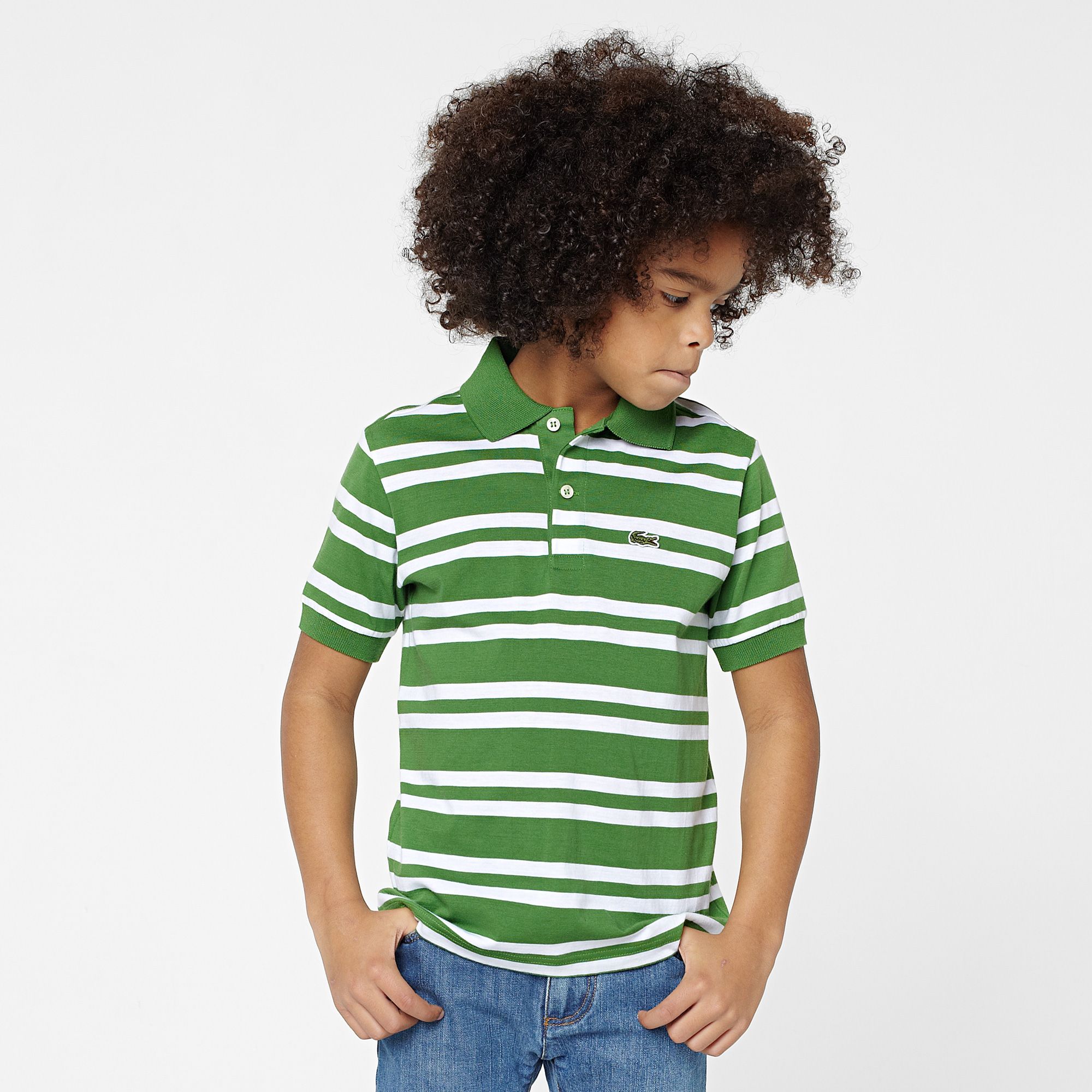 Lacoste Striped polo Boy