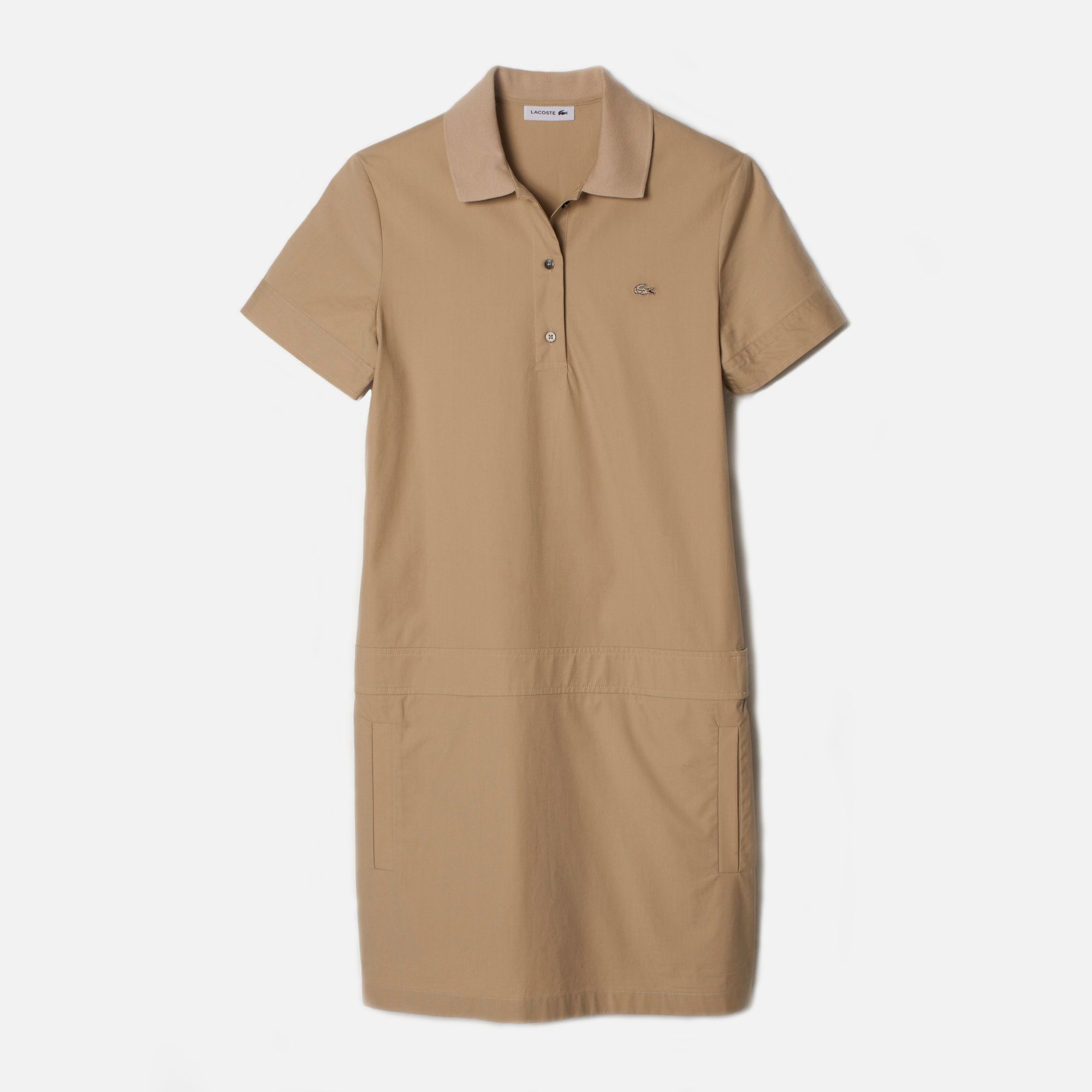 Lacoste 80th Anniversary Edition polo dress with pockets Women