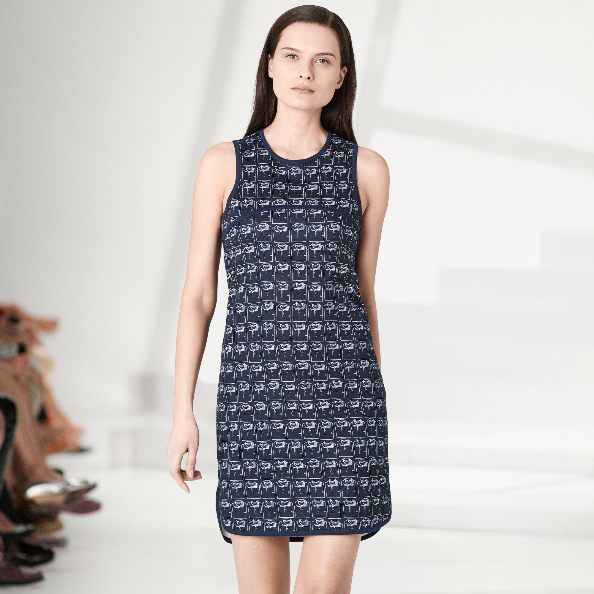 Lacoste Fashion Show Collection patterned dress Women