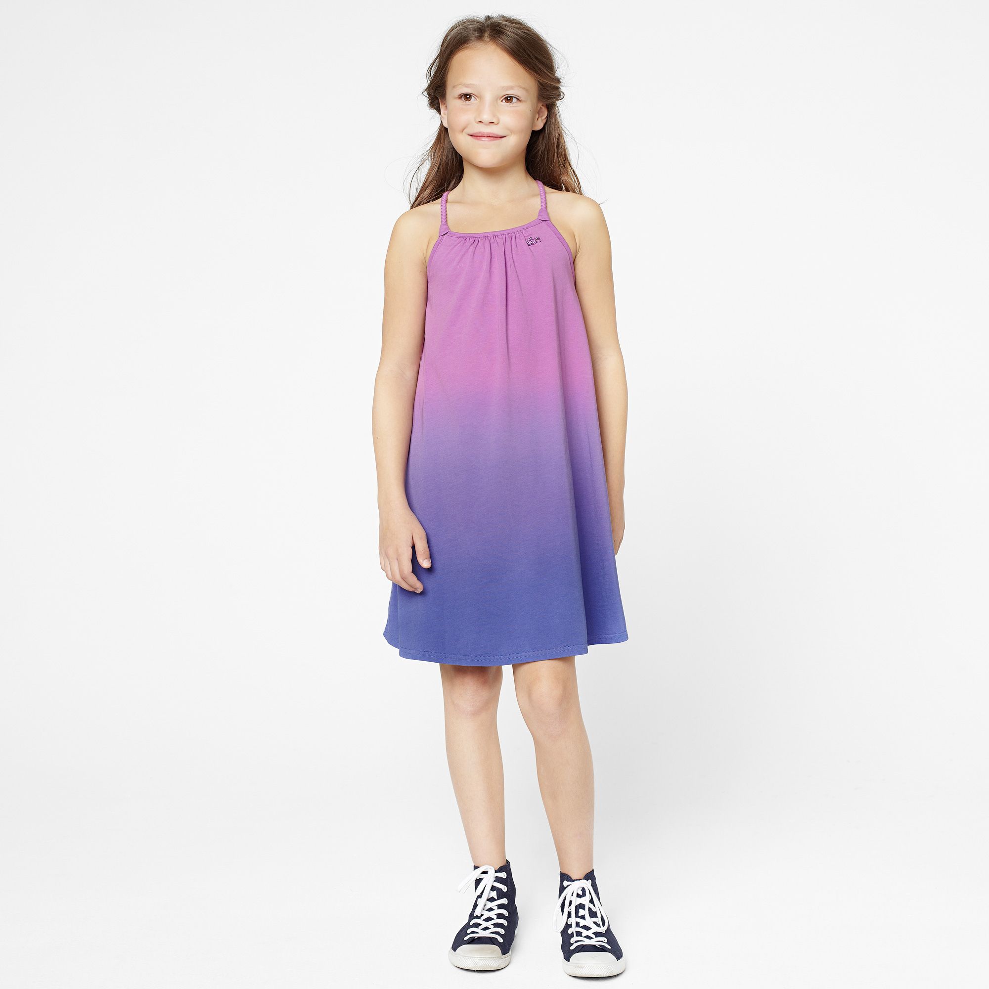 Lacoste Strap dress with graduated effect gender.gir