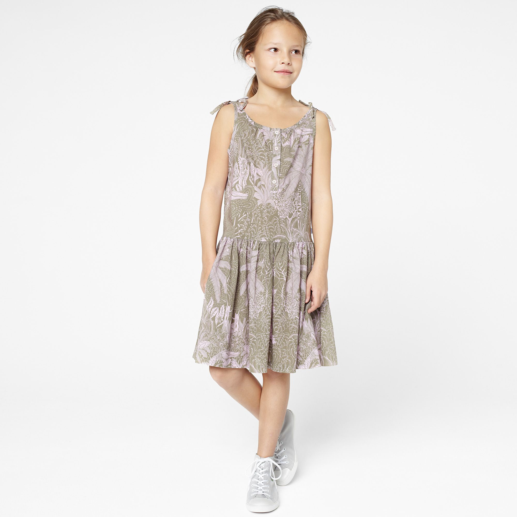 Lacoste Printed strap dress gender.gir