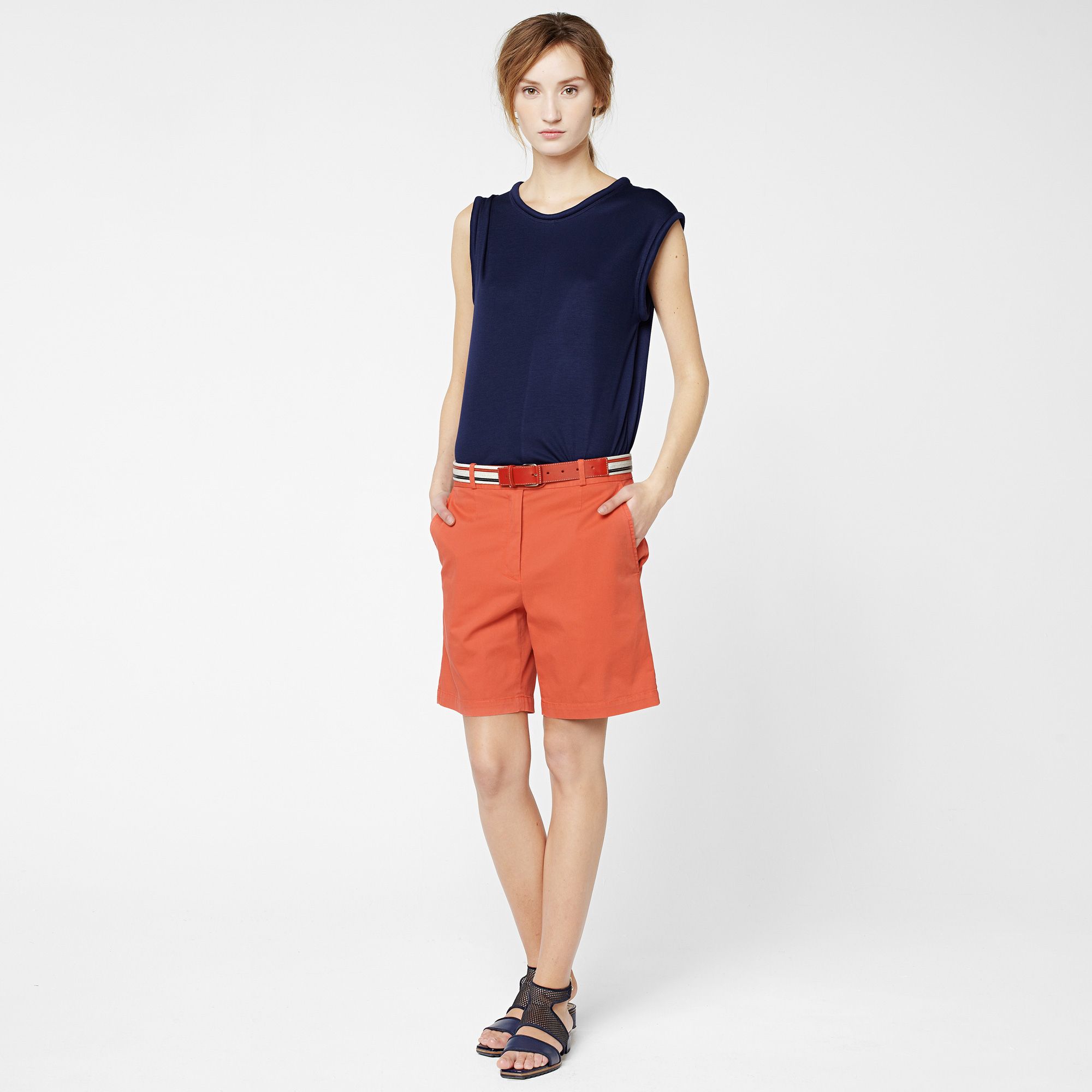Lacoste Stretch chino Bermudas Women