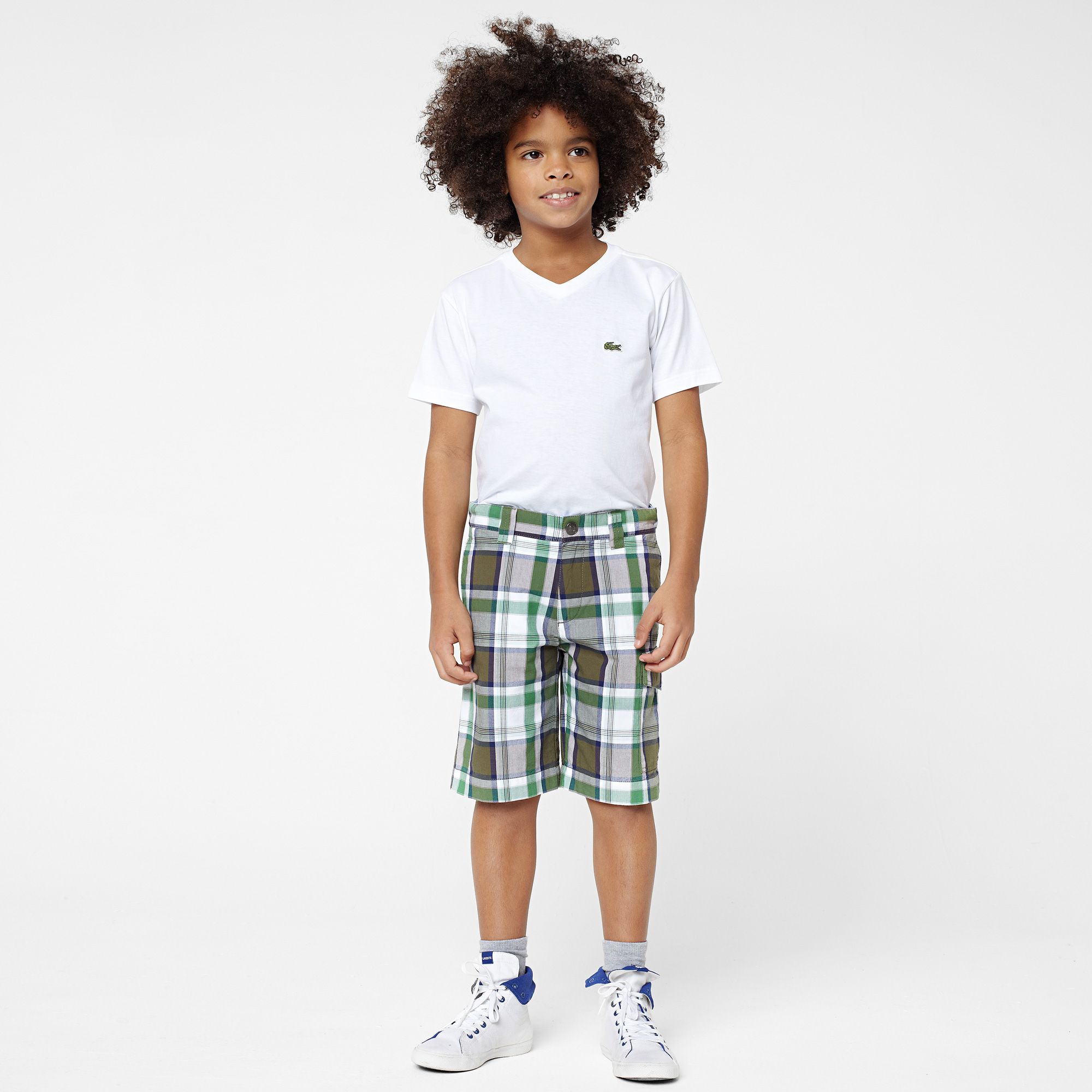 Lacoste Check Bermudas Boy