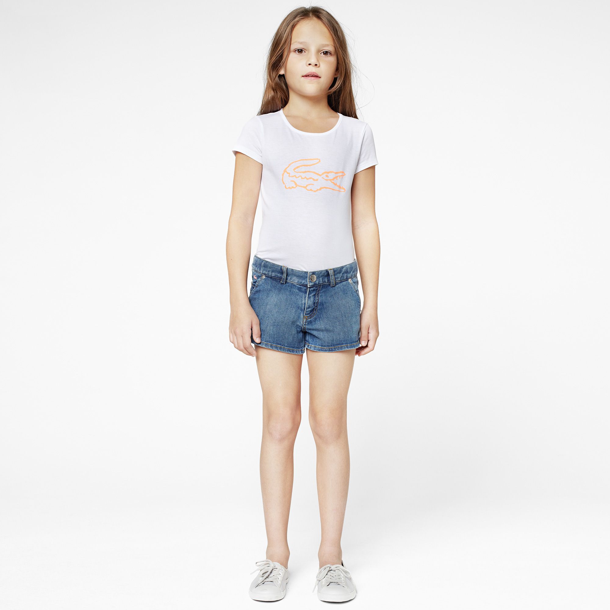 Lacoste Stretch denim shorts gender.gir