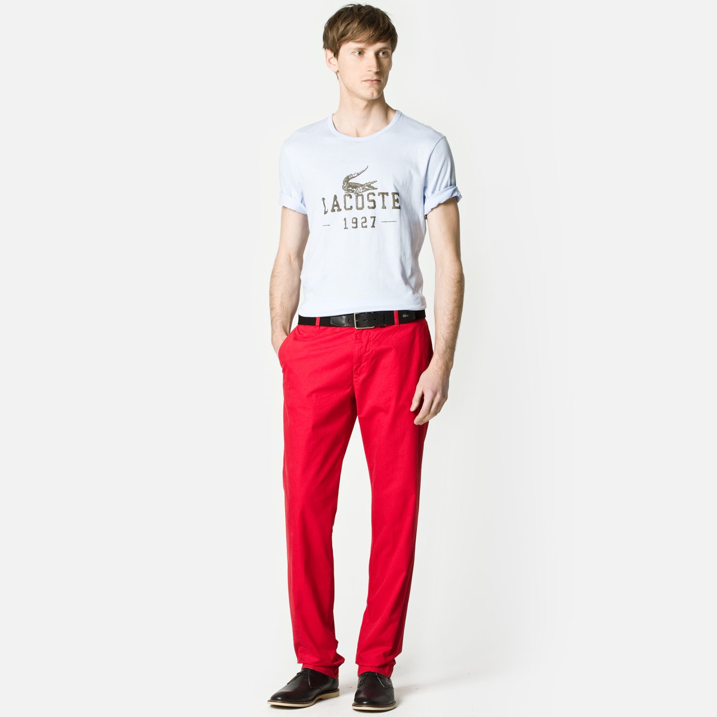 Slim fit trousers