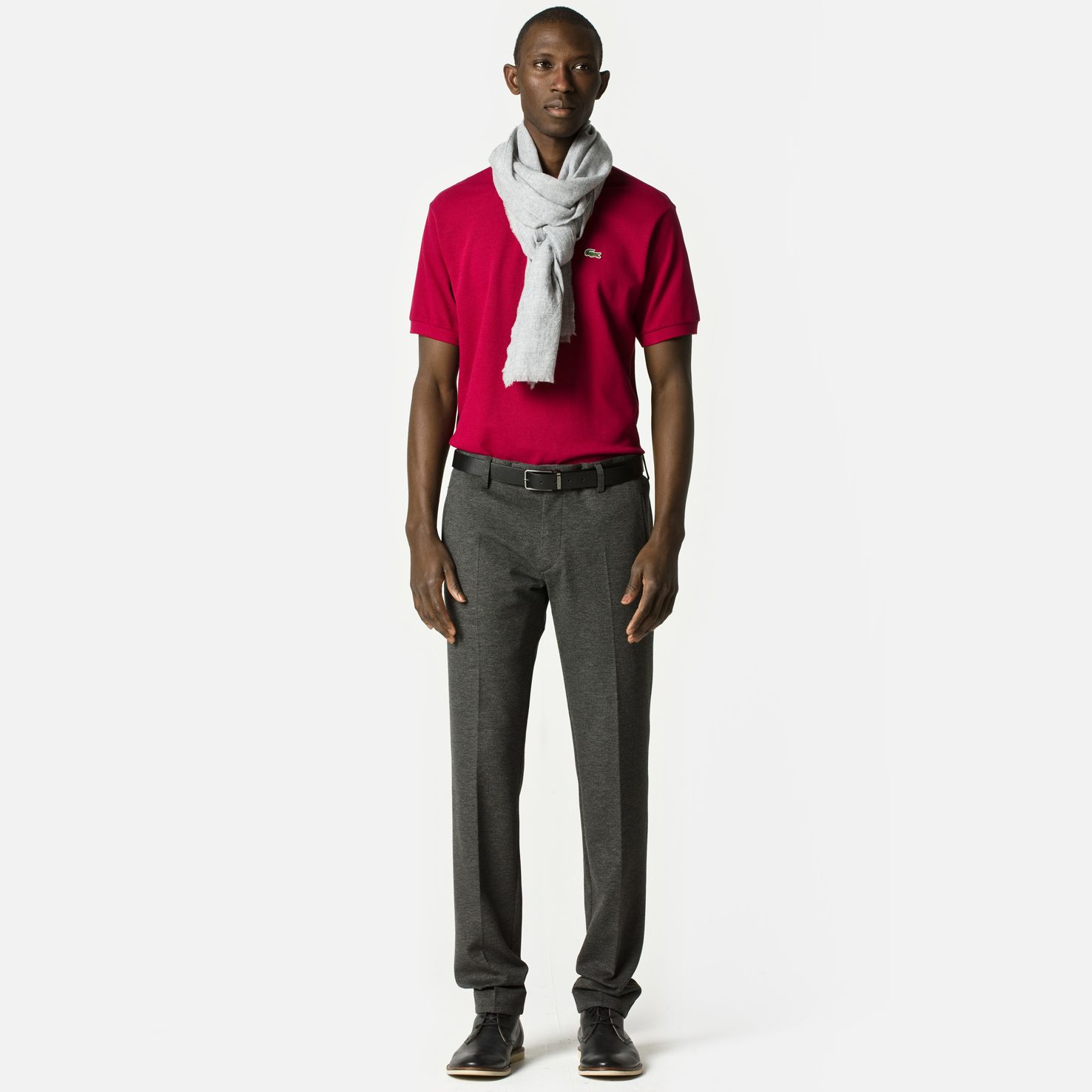 Slim fit stretch trousers