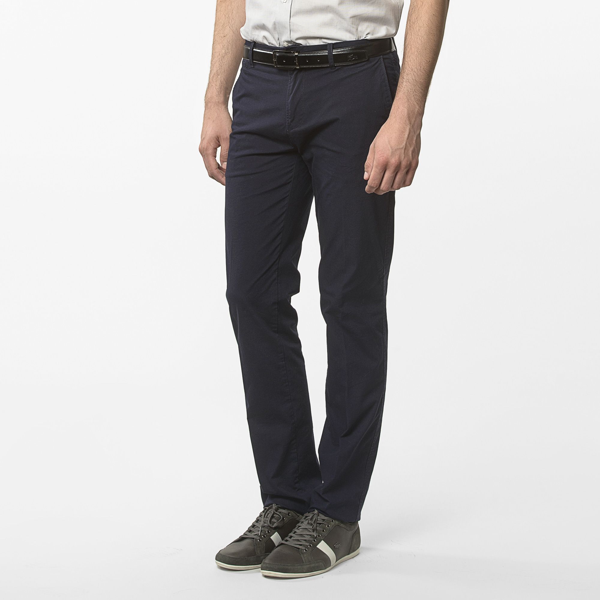 Lacoste Tapered stretch trousers Men