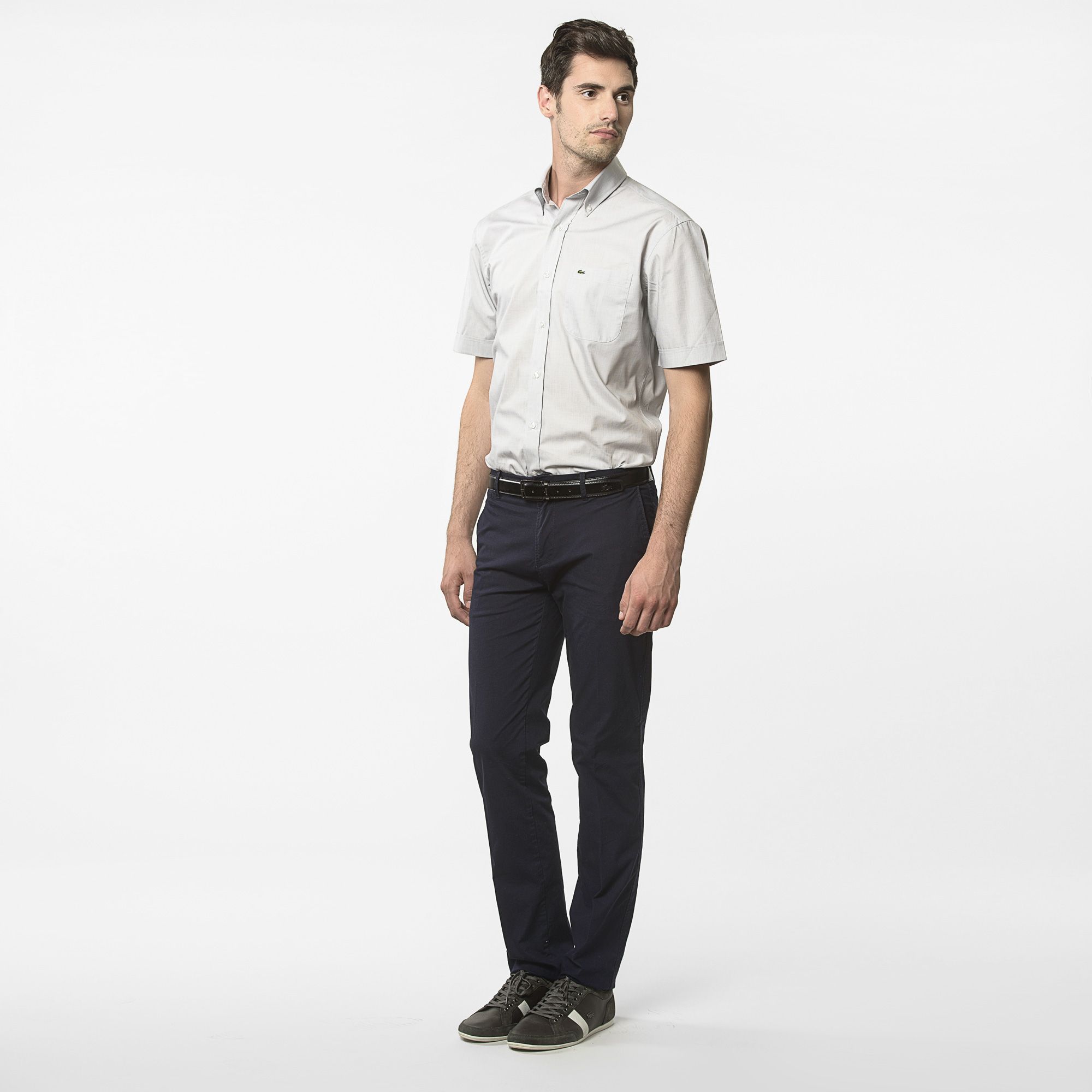 Lacoste Tapered stretch trousers Men