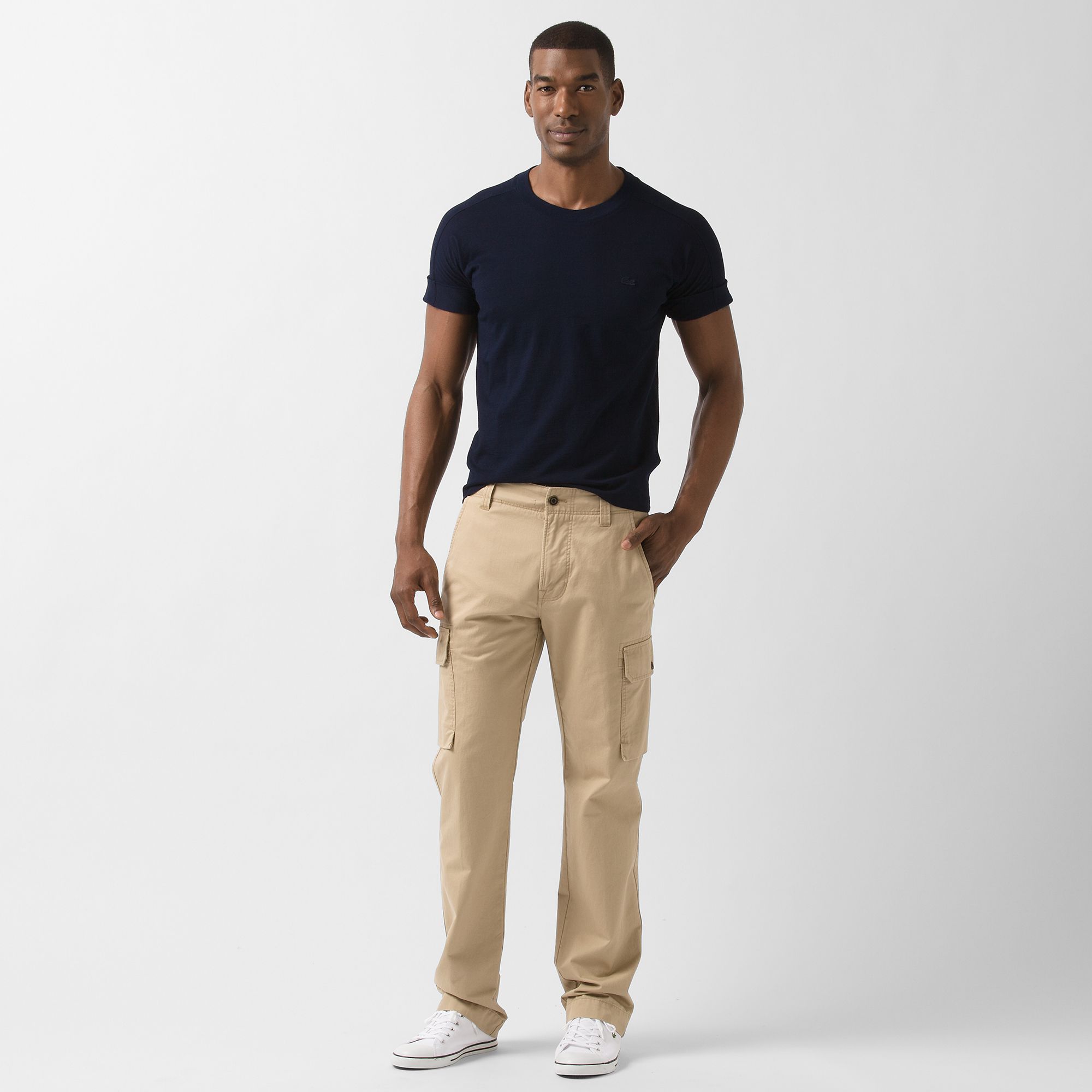 Lacoste Trousers with side pockets Men