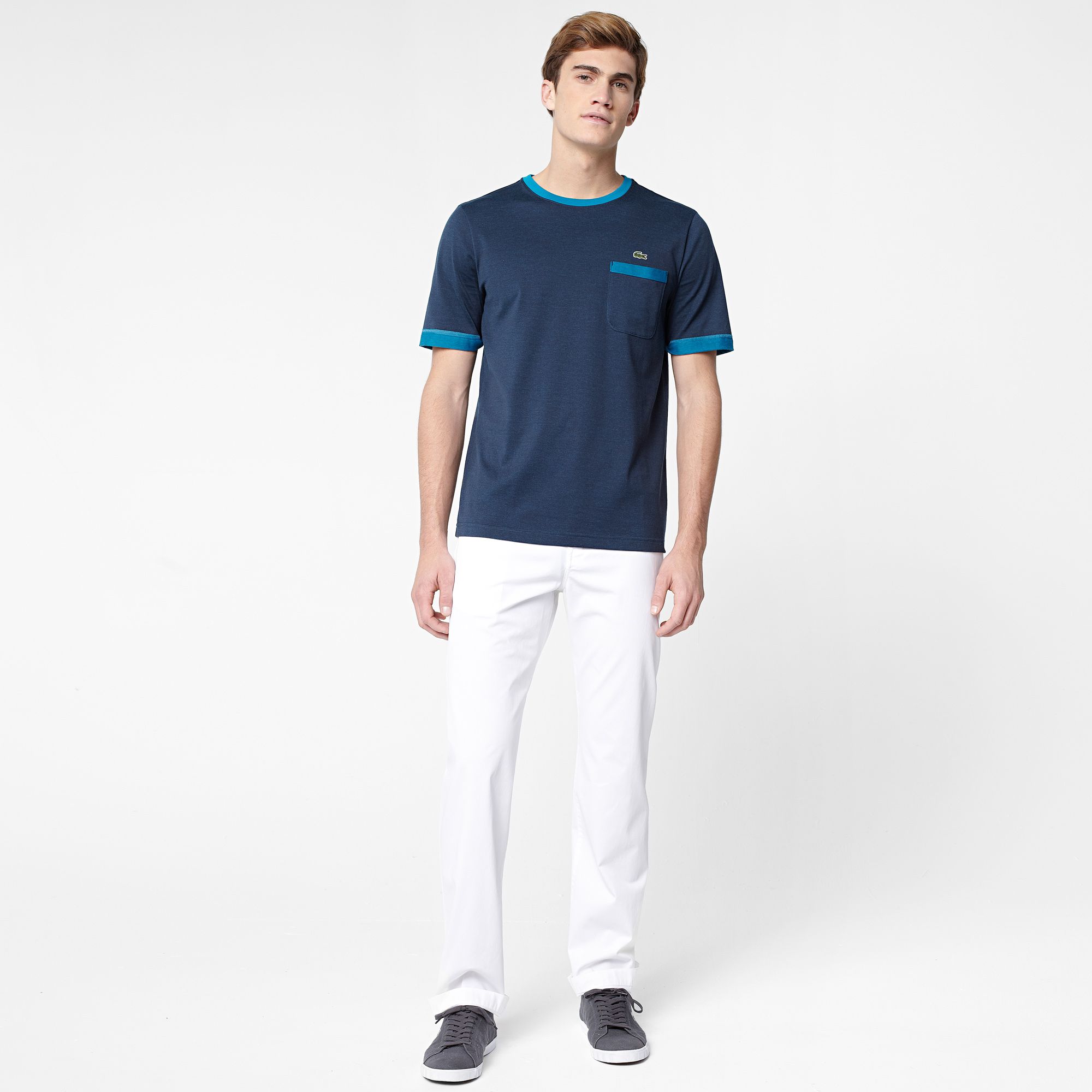 Lacoste Straight cut trousers Men
