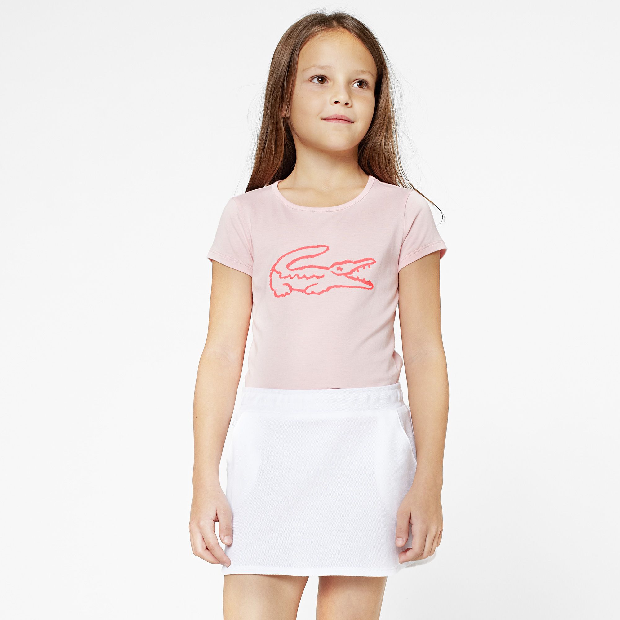 Lacoste Skirt with elasticated waist gender.gir