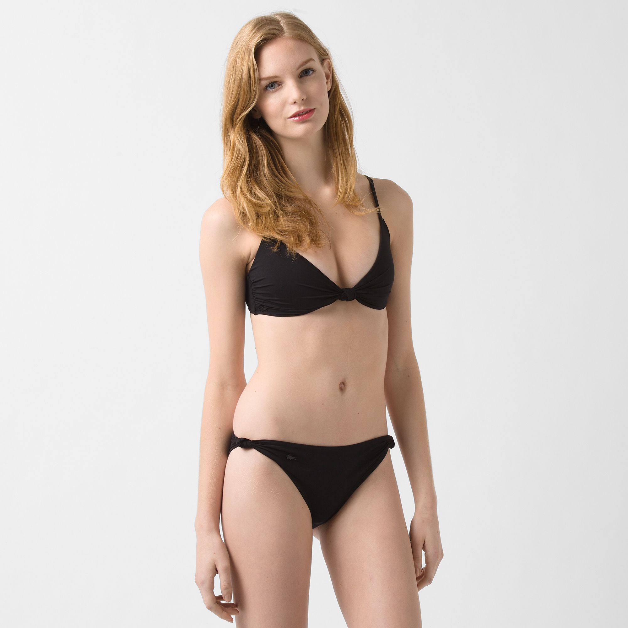Lacoste Plain bikini top Women
