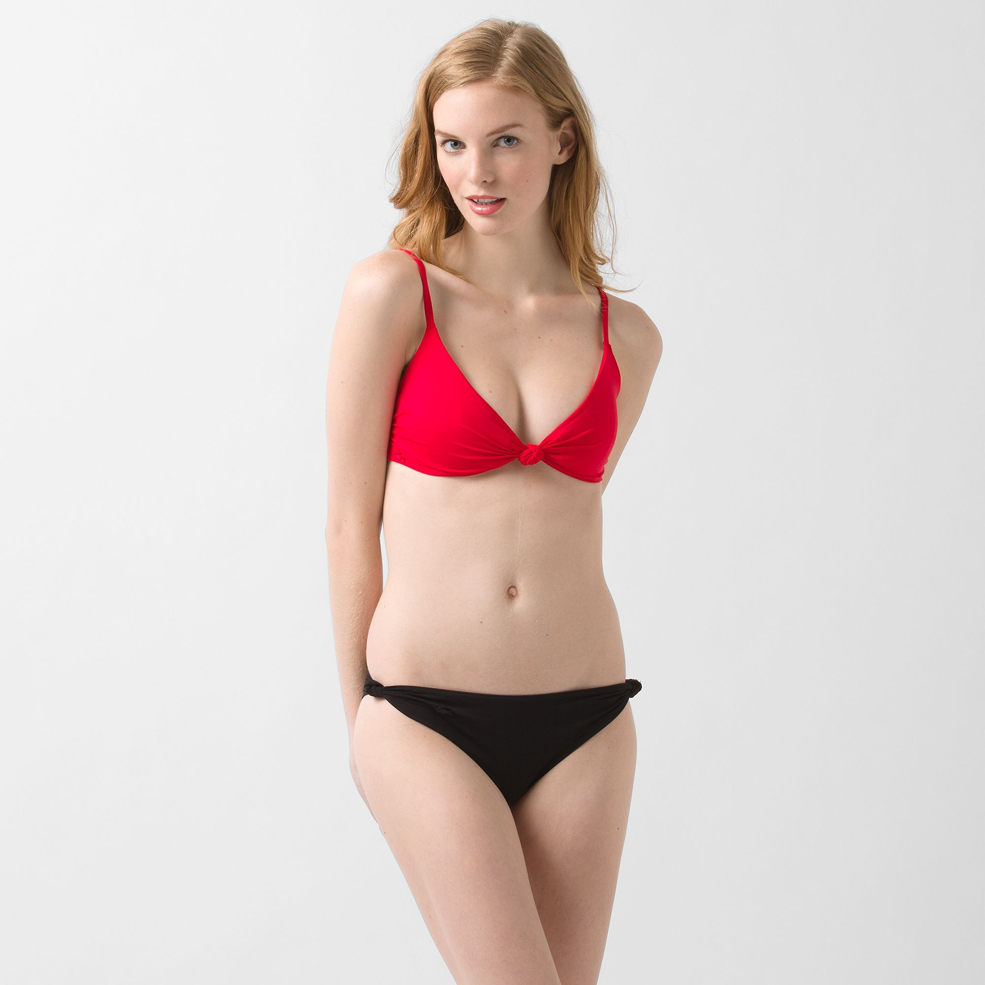 Lacoste Plain bikini bottom Women