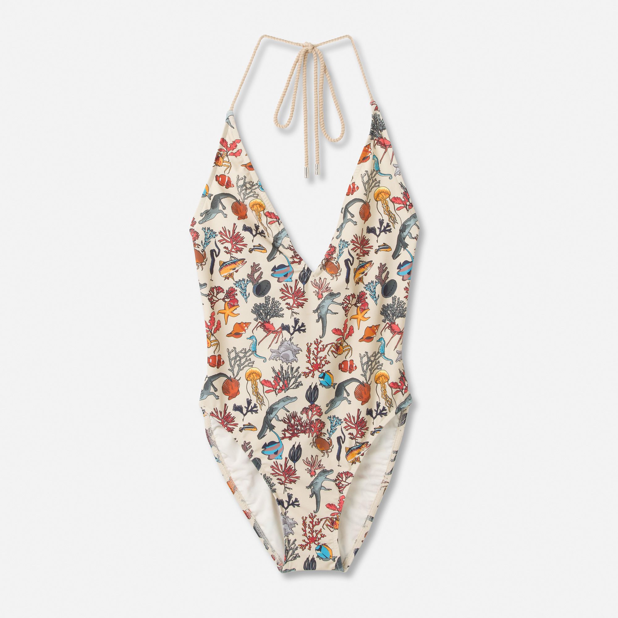 Lacoste Printed swimsuit Women