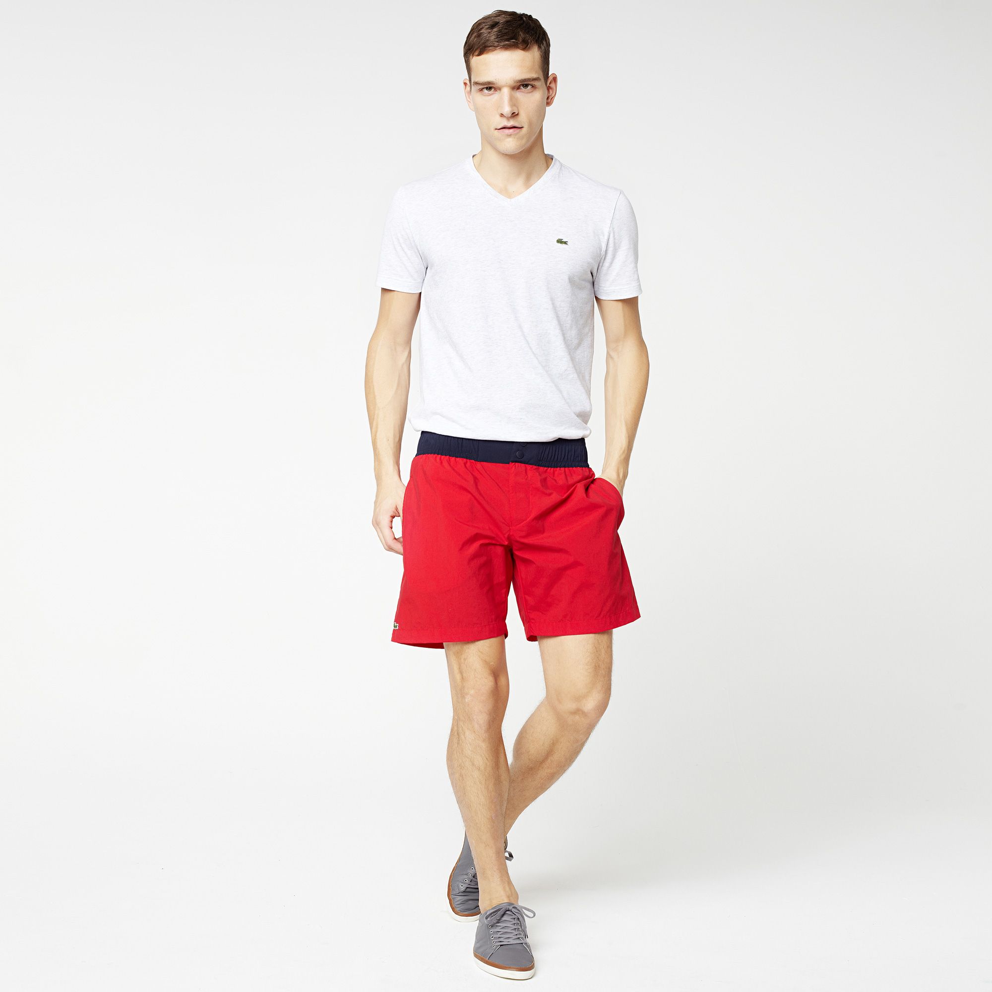 CHERRY RED/NAVY BLUE