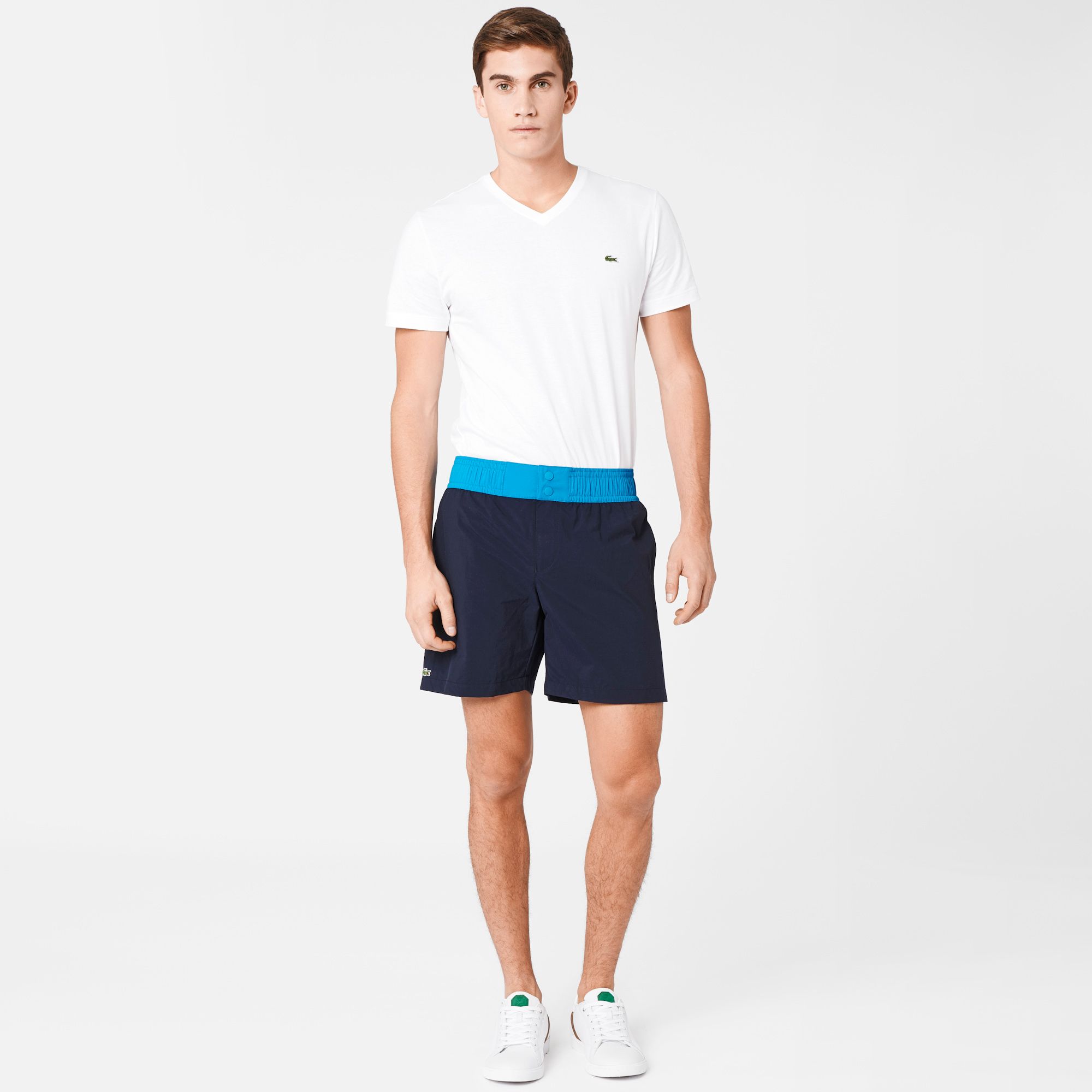 Lacoste Two-tone swimsuit Men