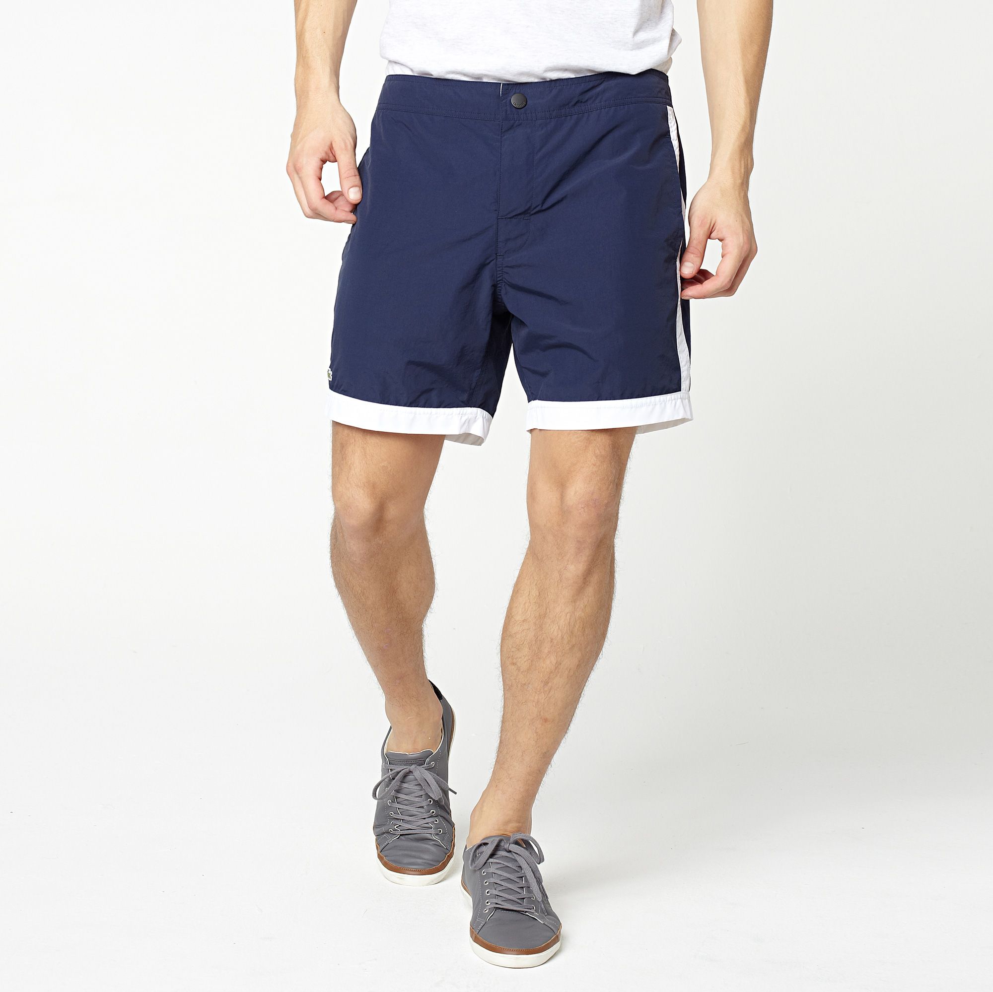 Lacoste Two-tone swim shorts Men