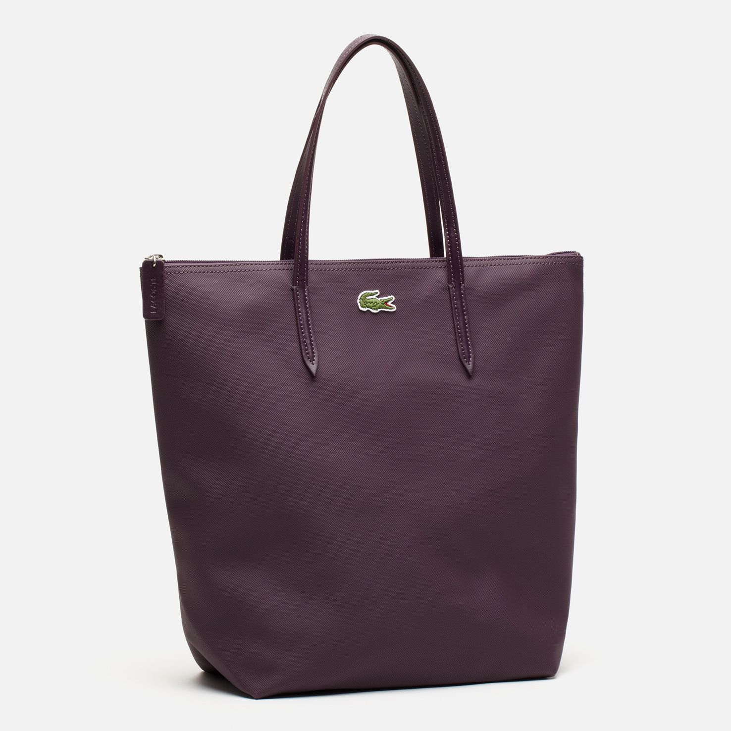 L.12.12 Concept tote bag with leather detail