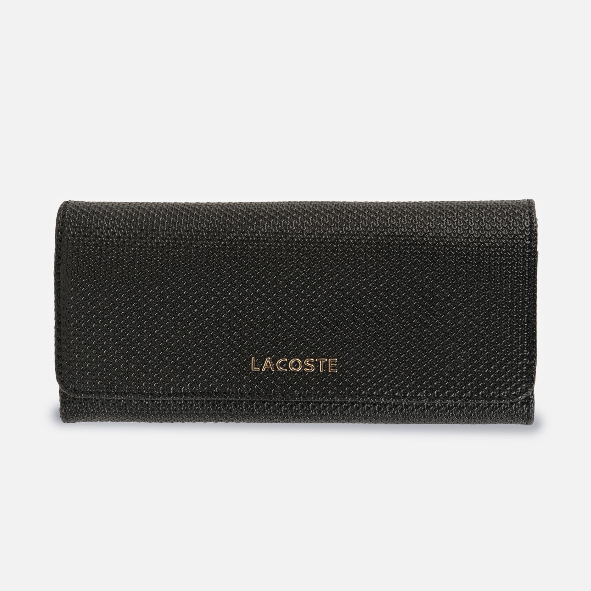 Lacoste Institutionnelle large leather wallet Women