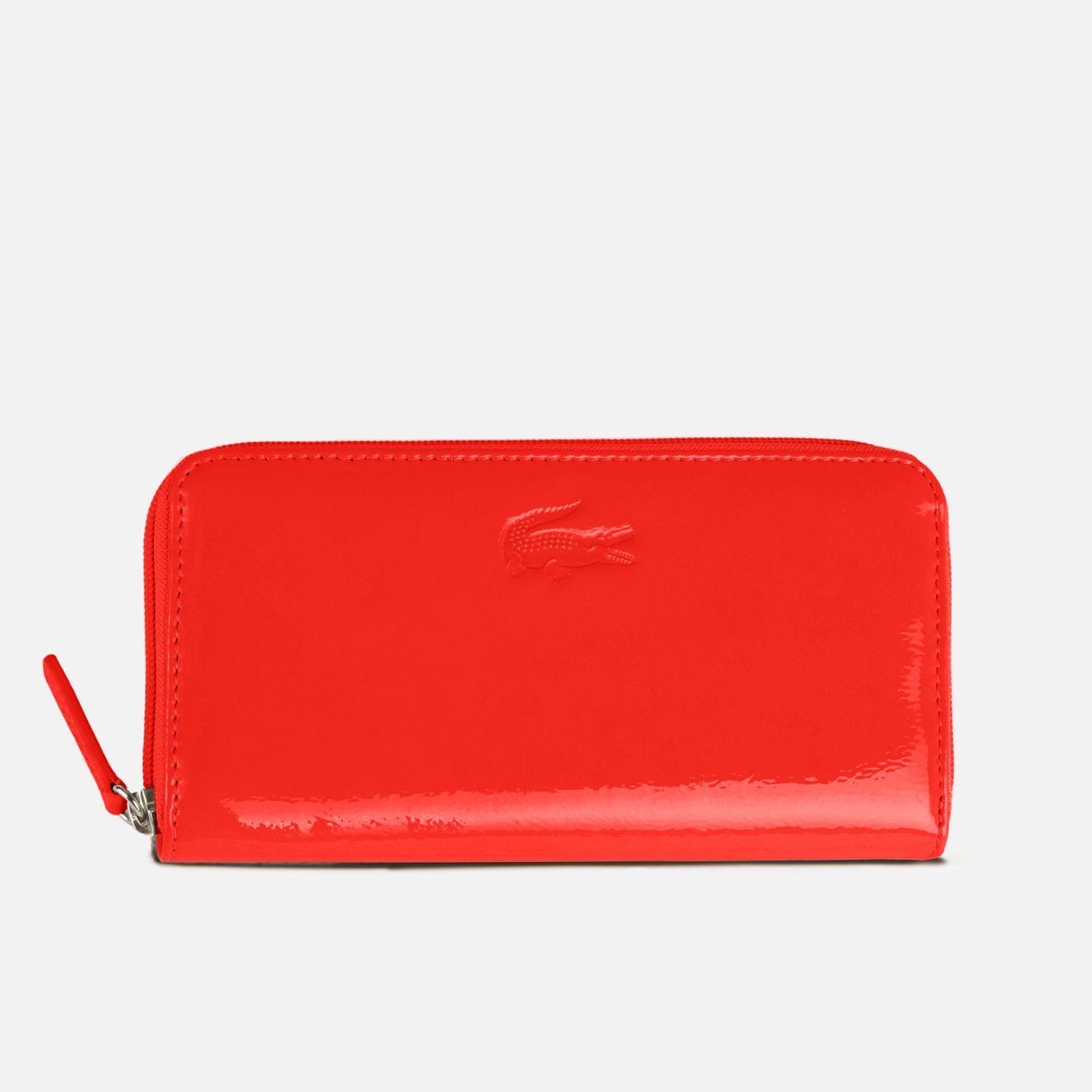 Lacoste Serena large vinyl zipped wallet Women