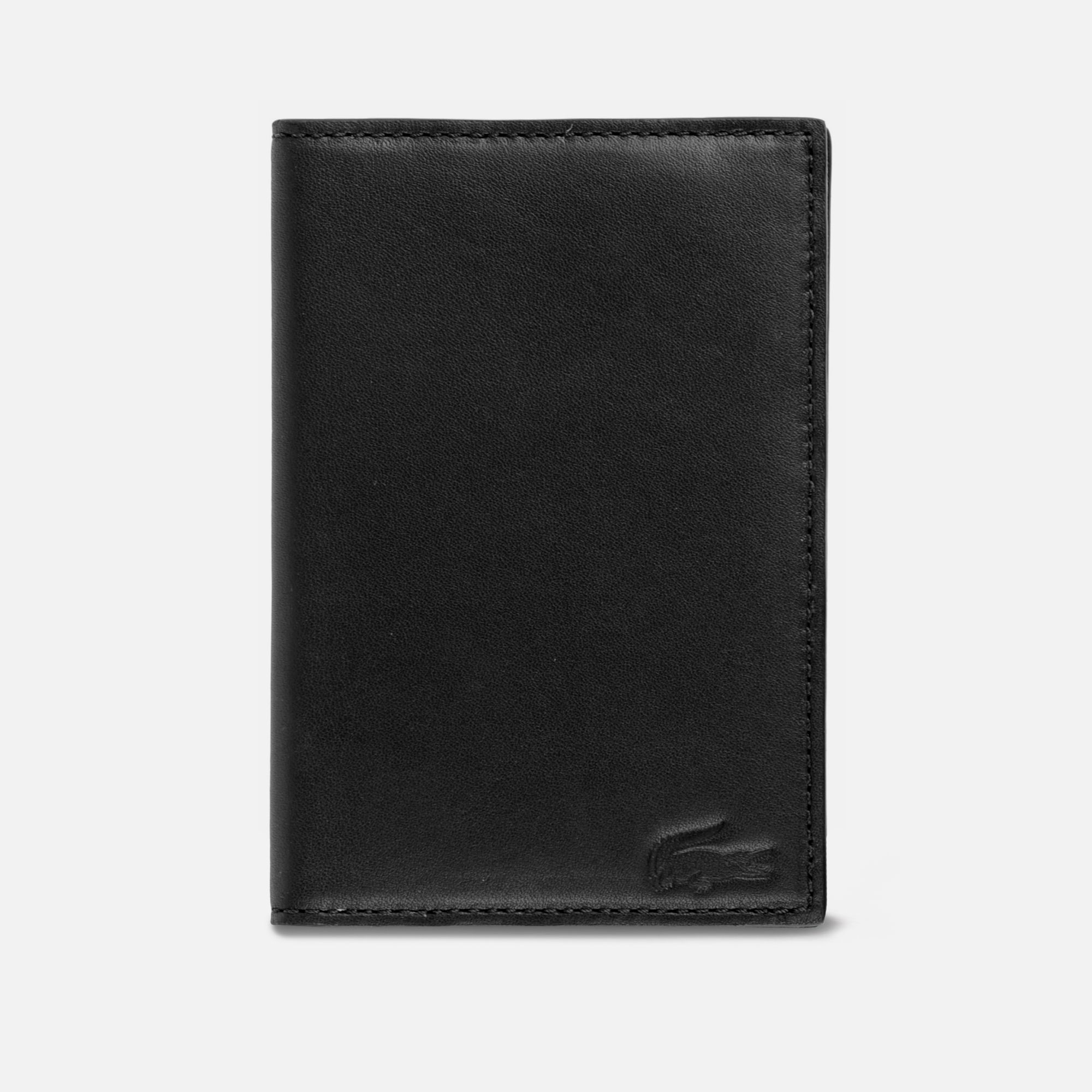 Lacoste Fitzgerald leather passport holder Men