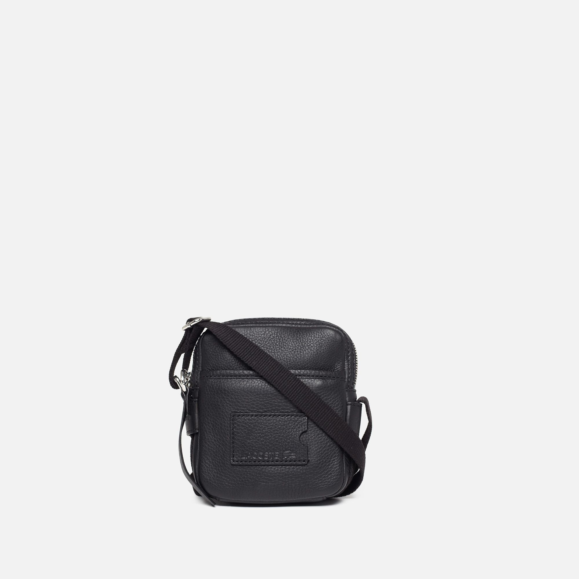 Lacoste John small leather satchel Men