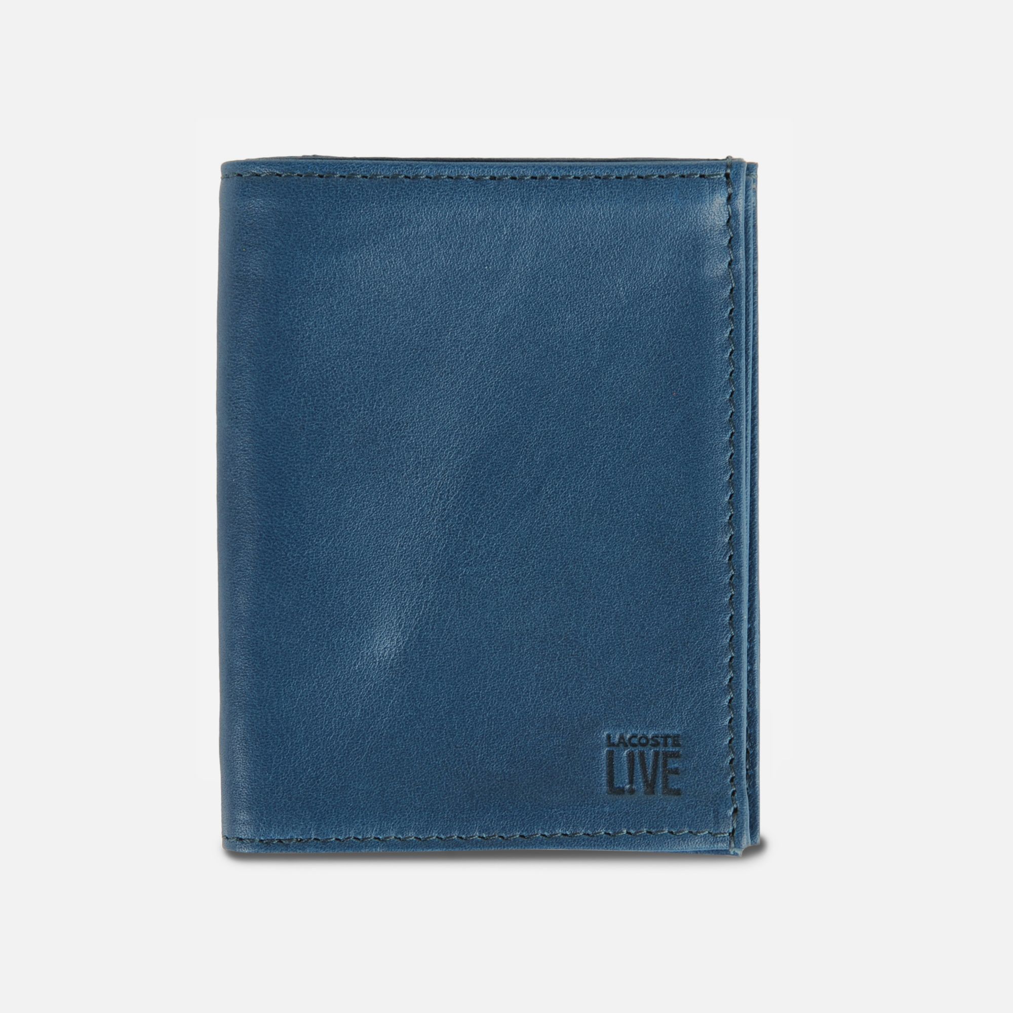 Lacoste Live leather card holder. Uni