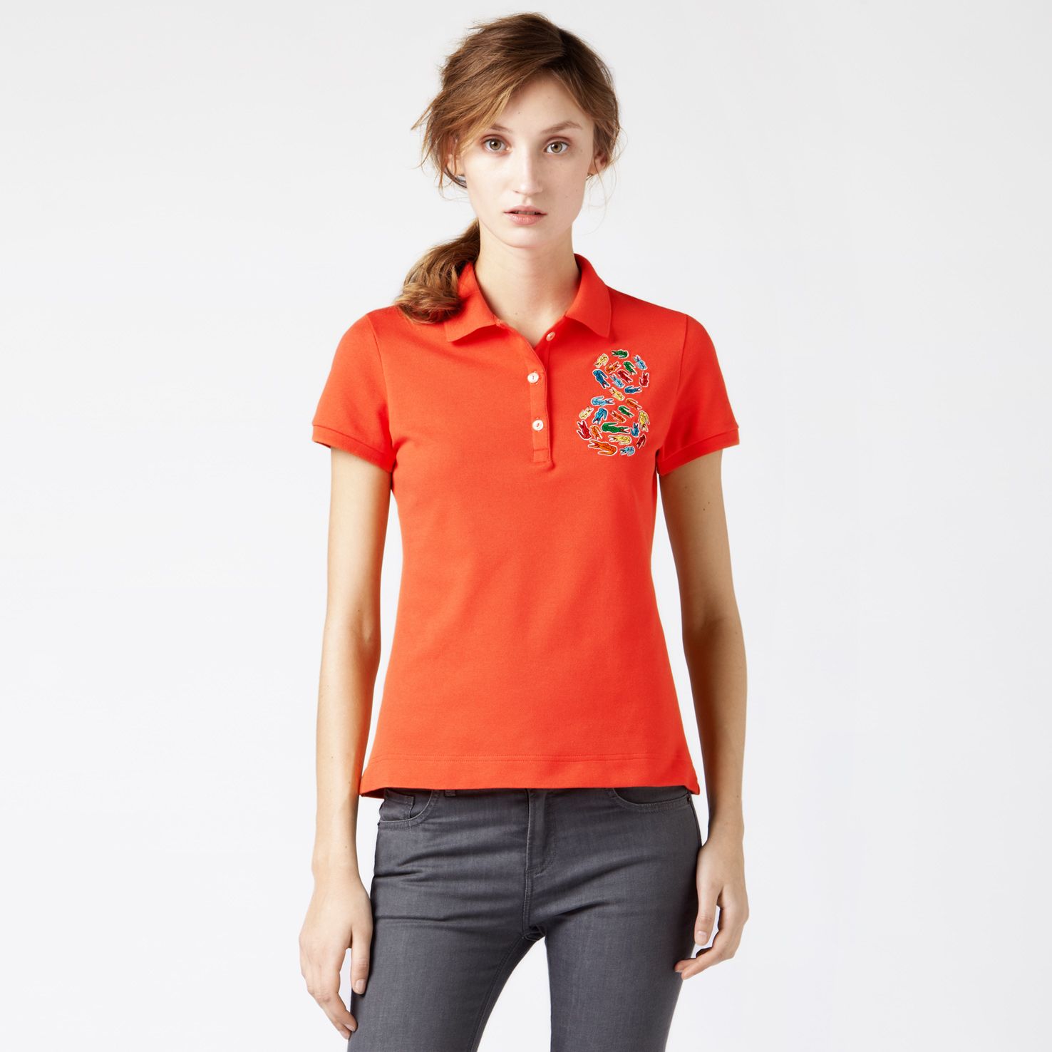  Campanas Stretch Lacoste polo Women