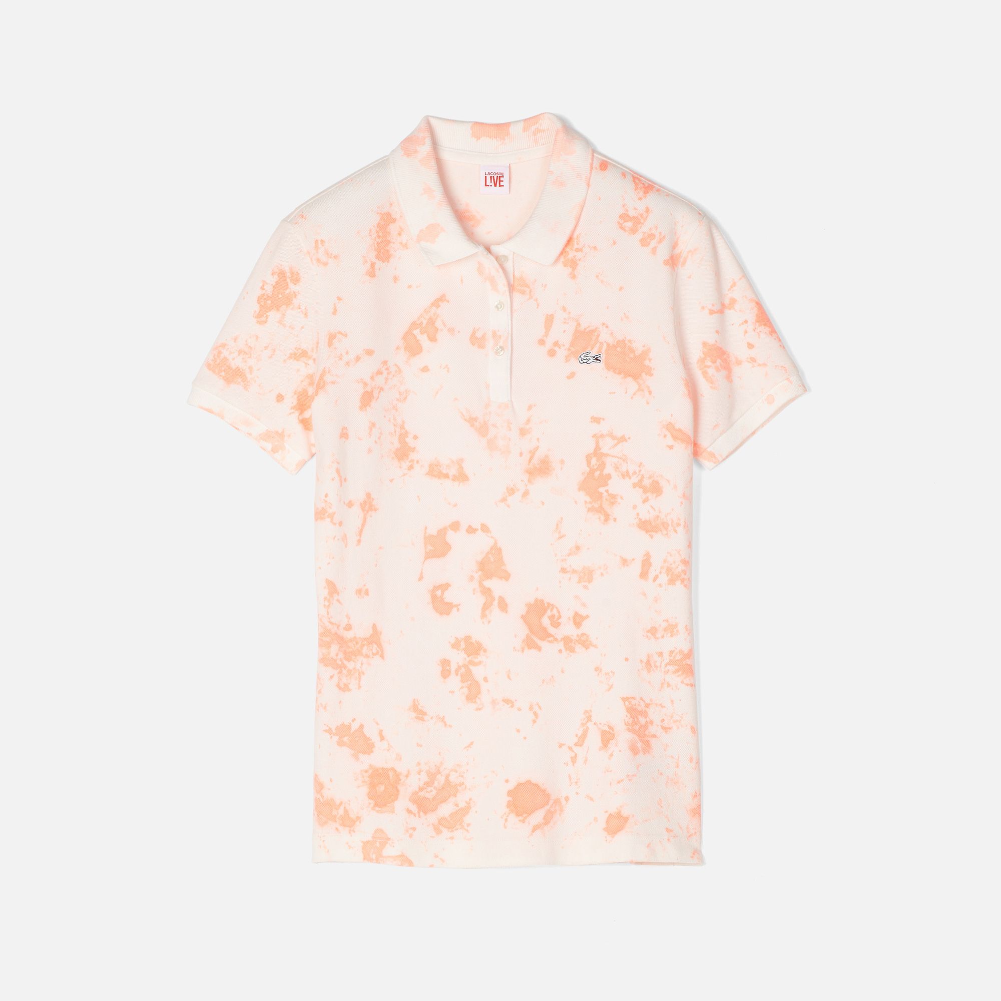  Printed Lacoste Live stretch polo Women