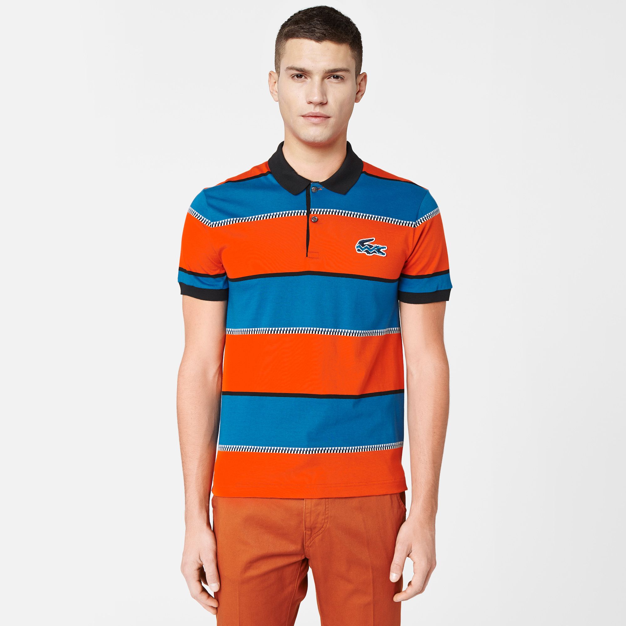 Gestreiftes Lacoste Live ultraslim fit Polo