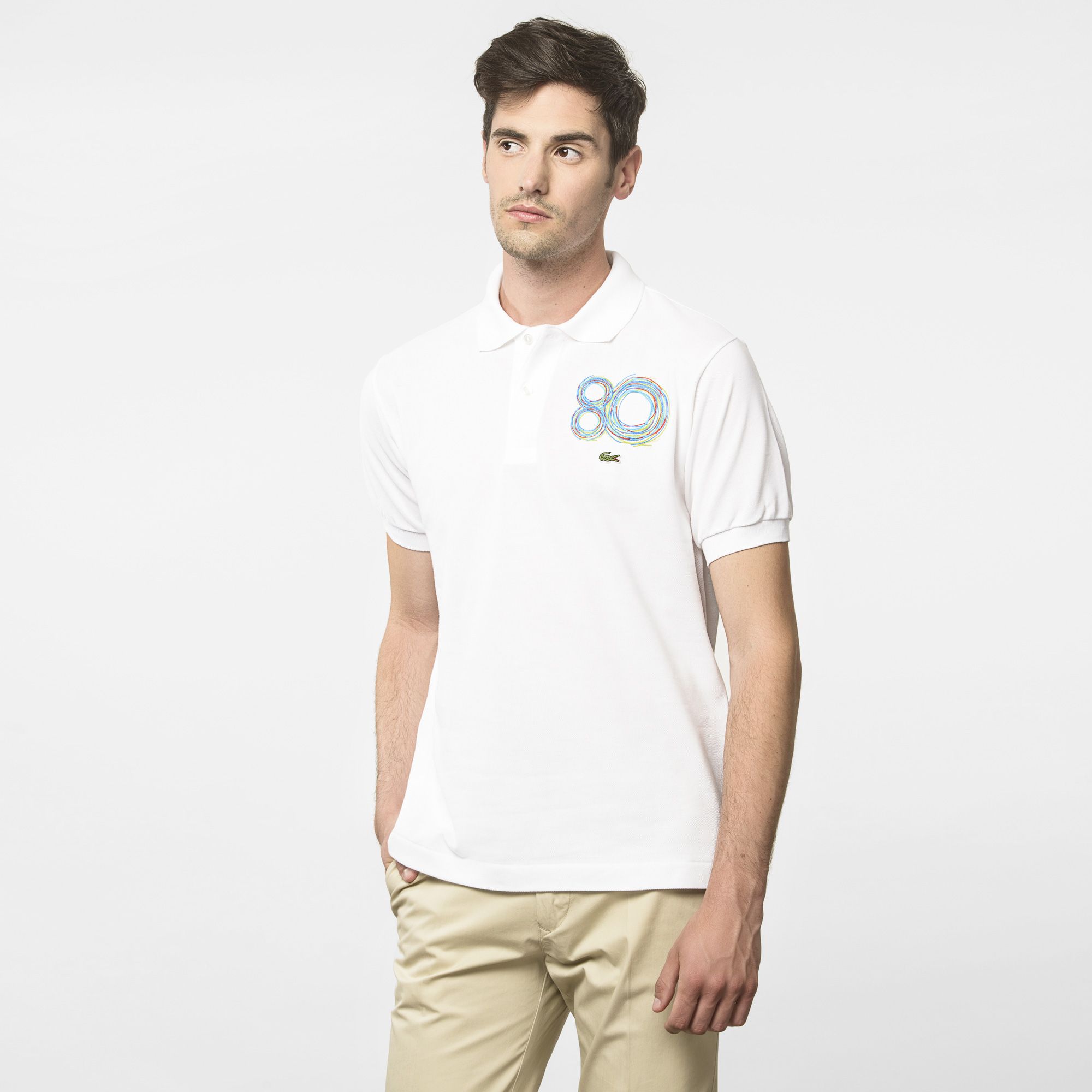  80th Anniversary Edition Regular fit Lacoste polo Men