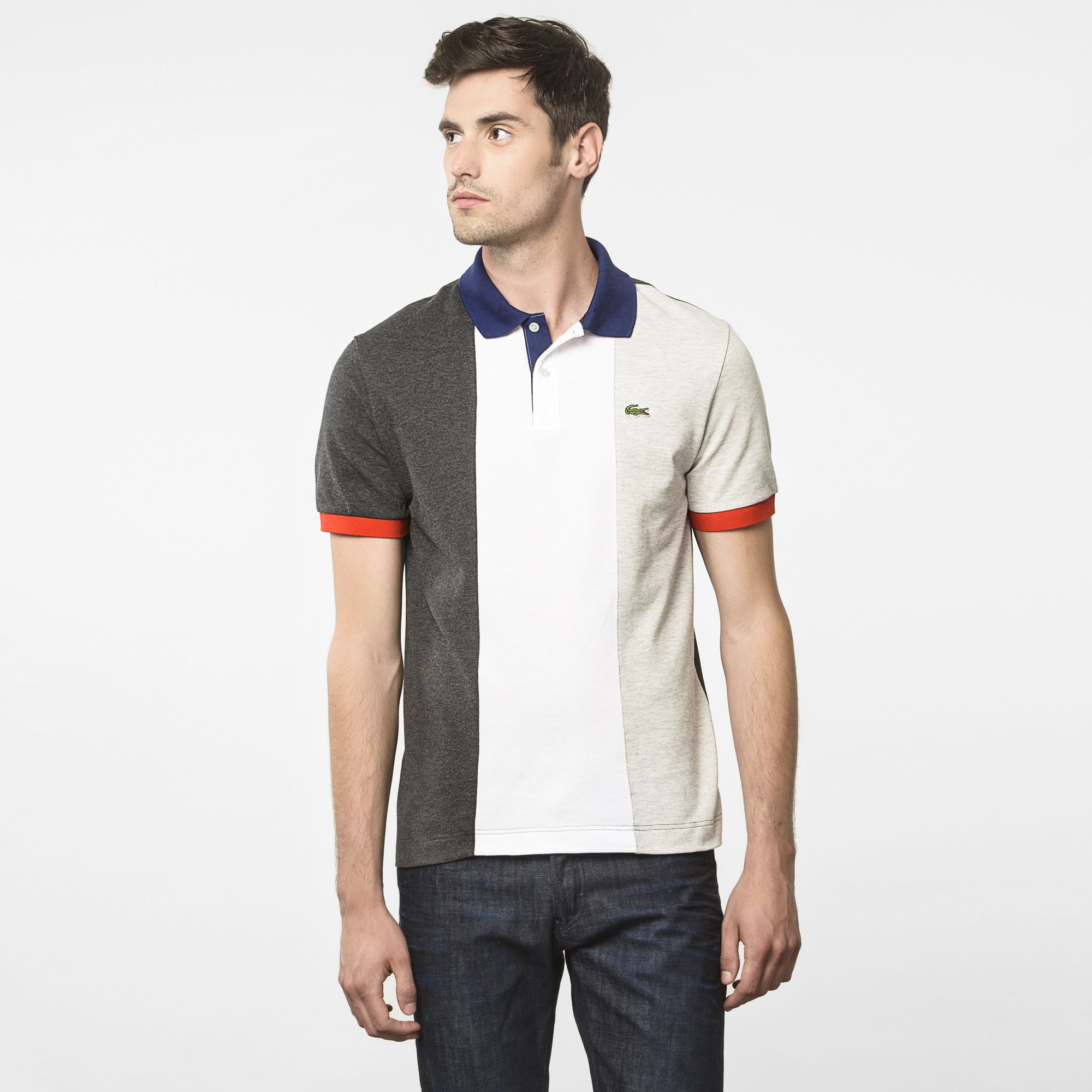  Flags Regular Lacoste polo - France Men