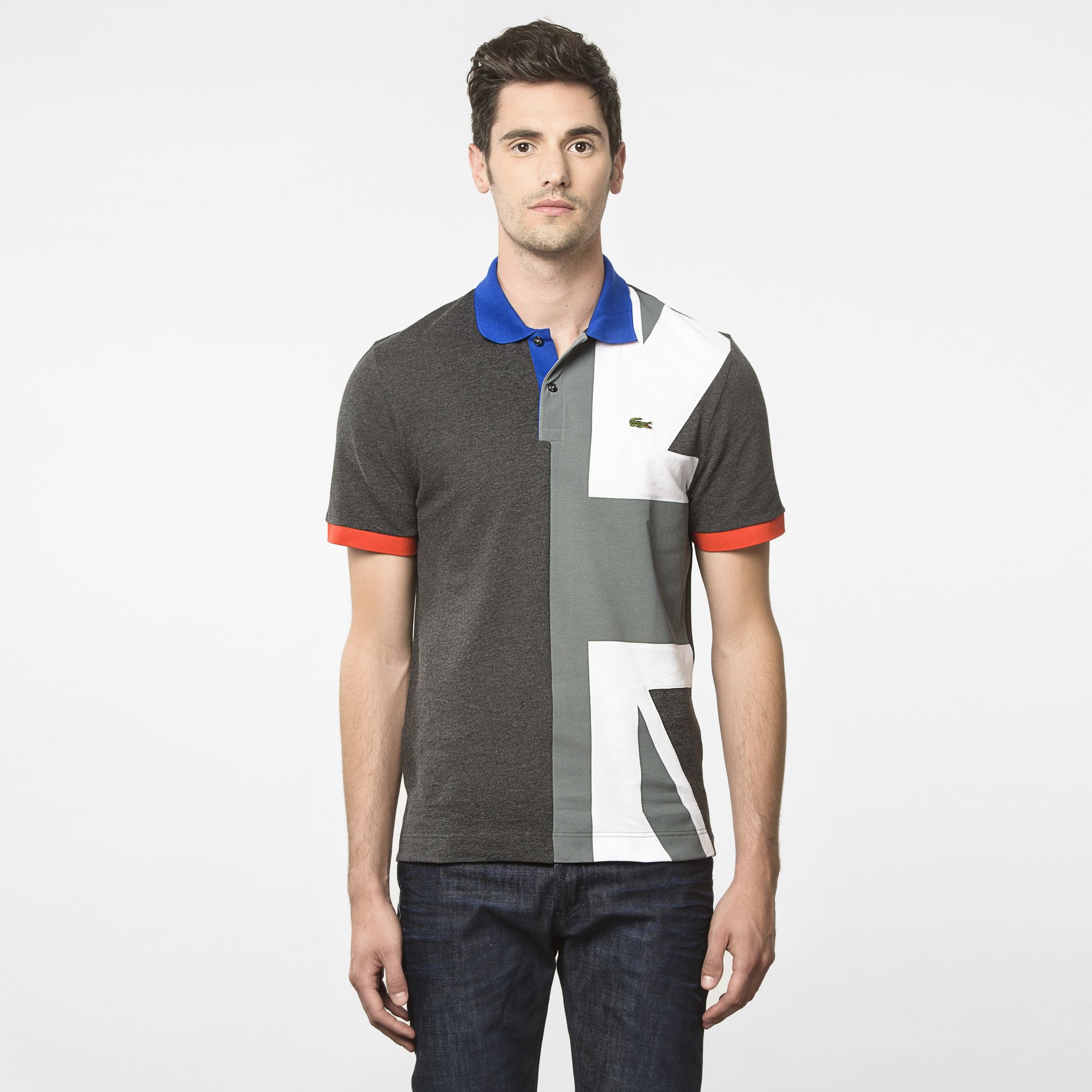  Flags Regular Lacoste polo - United Kingdom Men