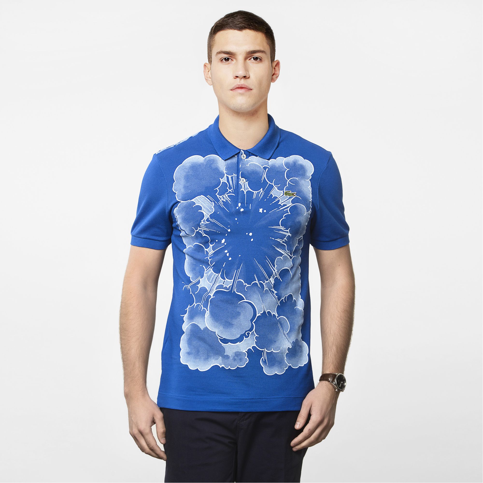  Tezuka Lacoste Live Ultra slim fit polo Men