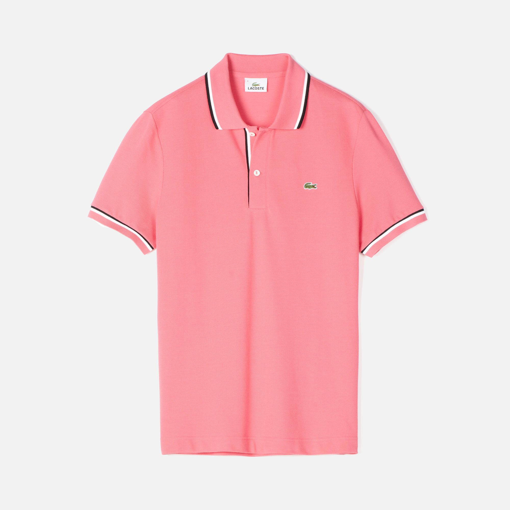  Regular fit Lacoste polo with piping Men