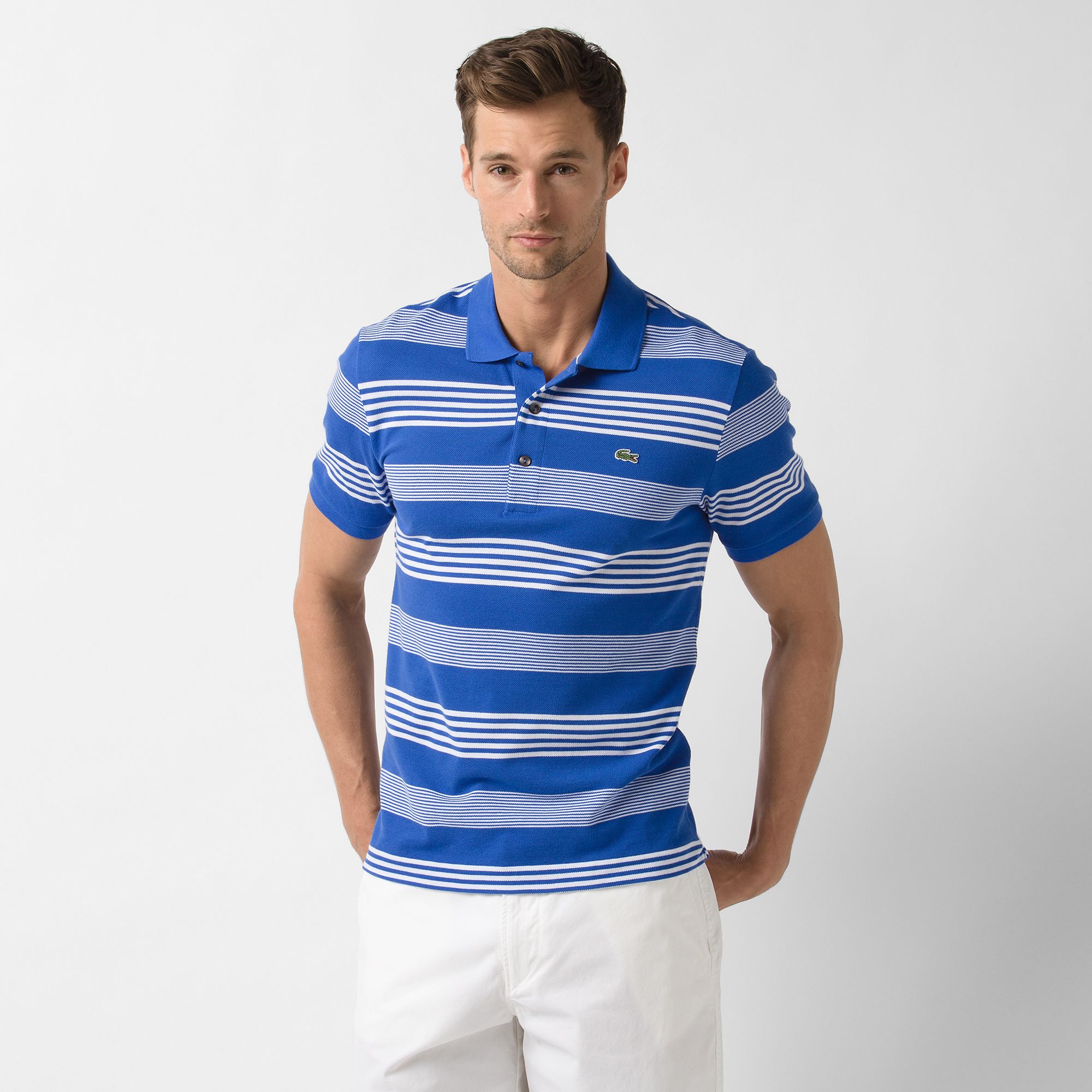  Striped Regular fit Lacoste polo Men