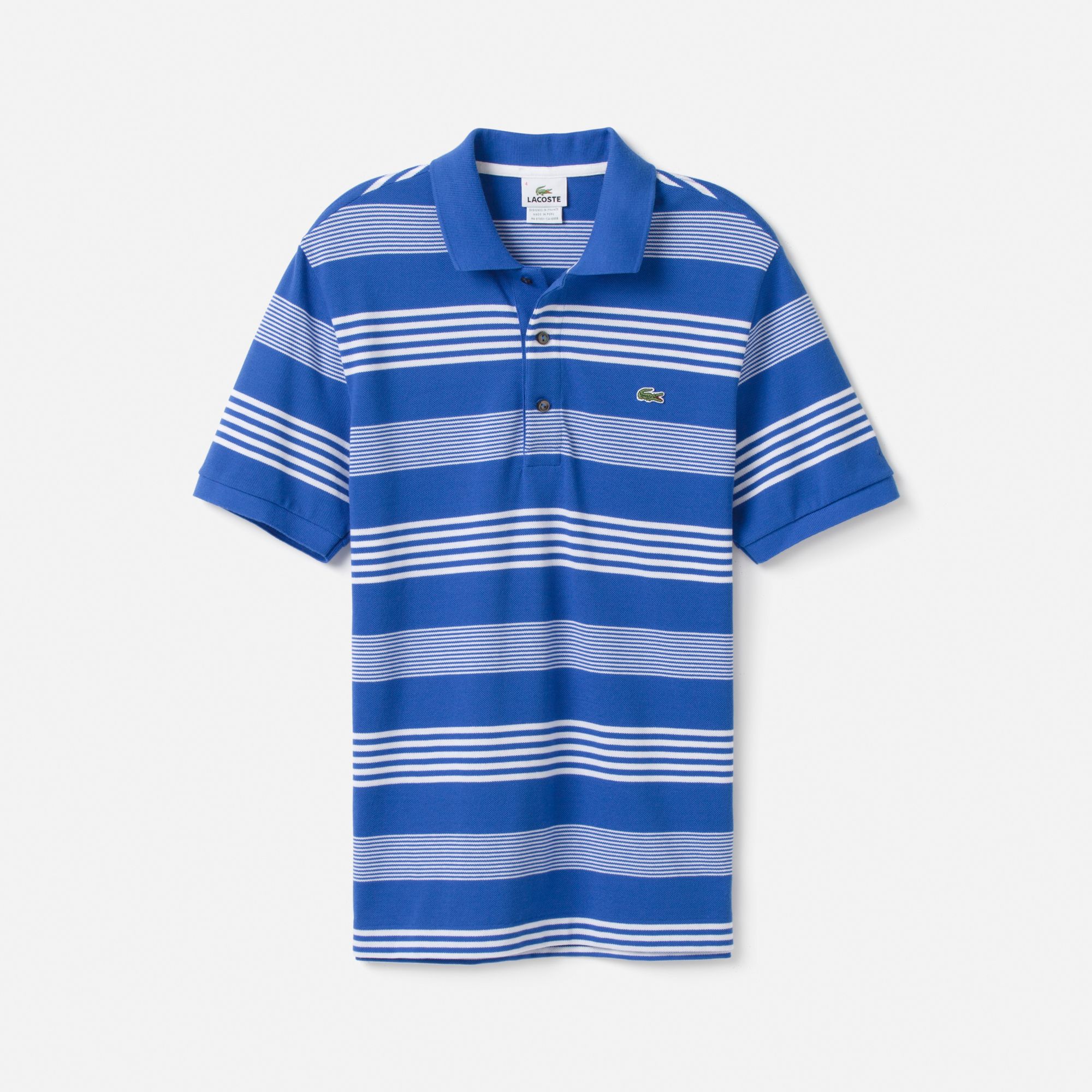  Striped Regular fit Lacoste polo Men