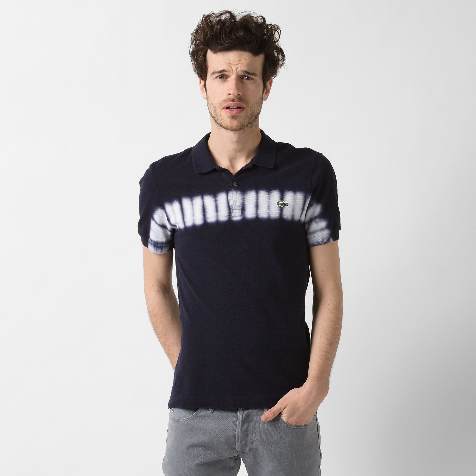  Printed Lacoste Live Ultra slim fit polo Men