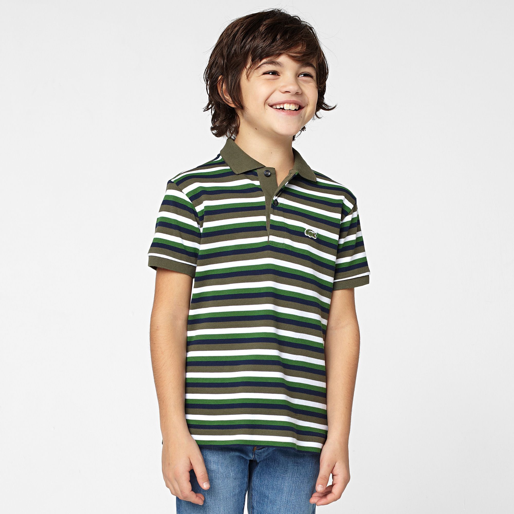 Lacoste Striped polo Boy