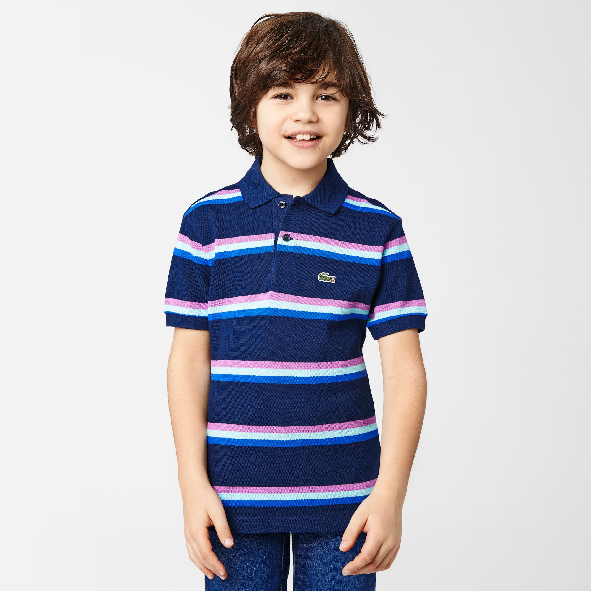 Lacoste Striped polo Boy