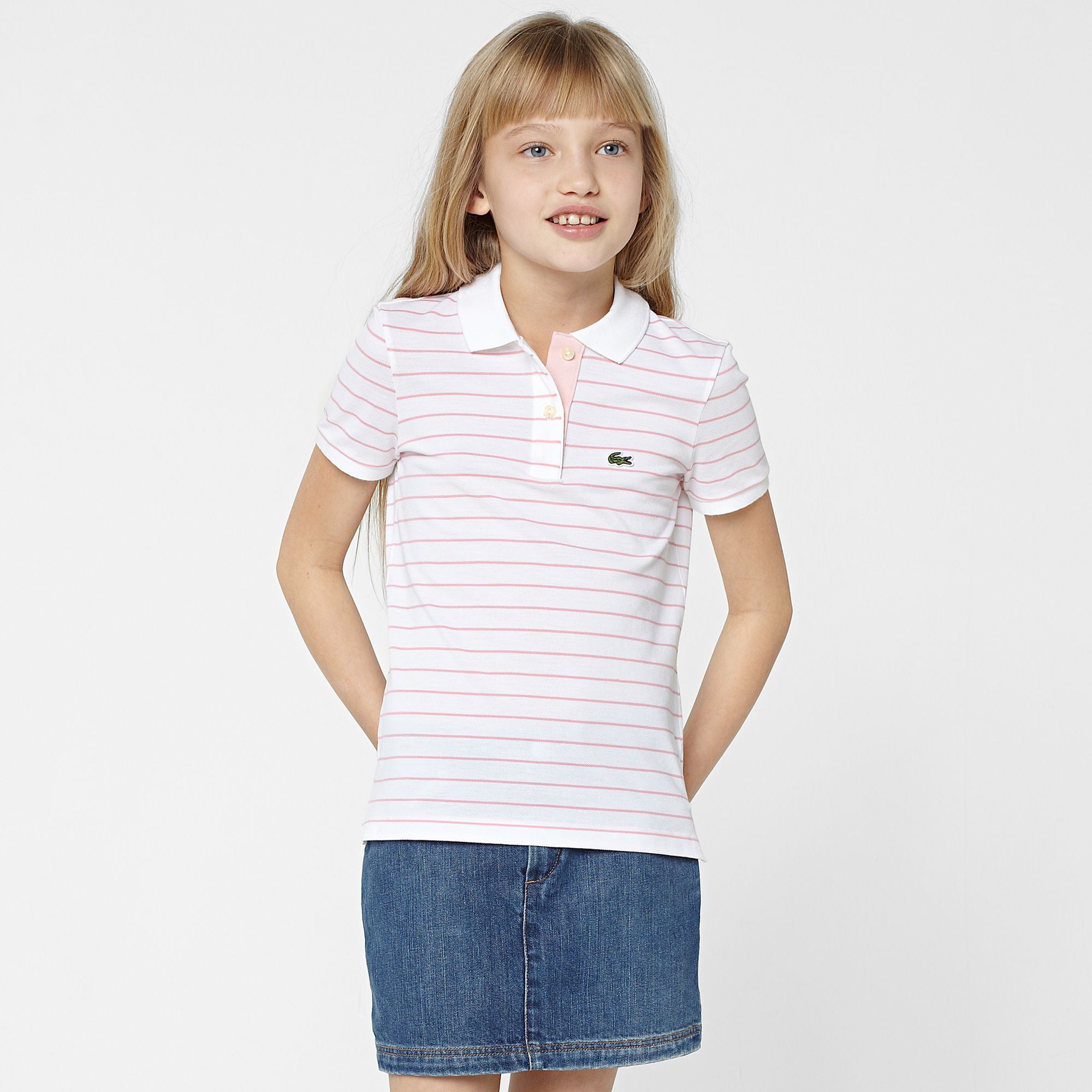 Lacoste Striped polo gender.gir