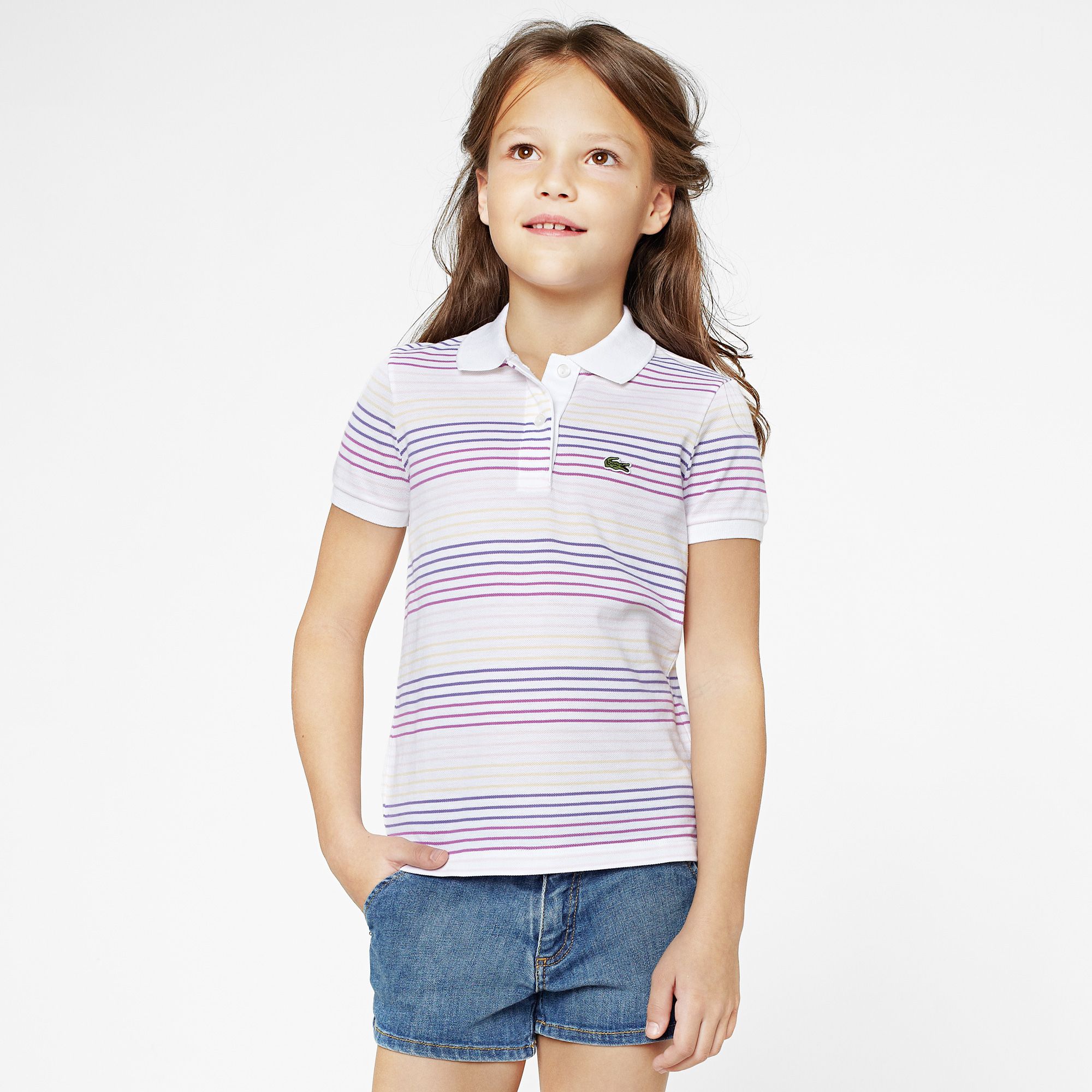 Lacoste Striped polo gender.gir