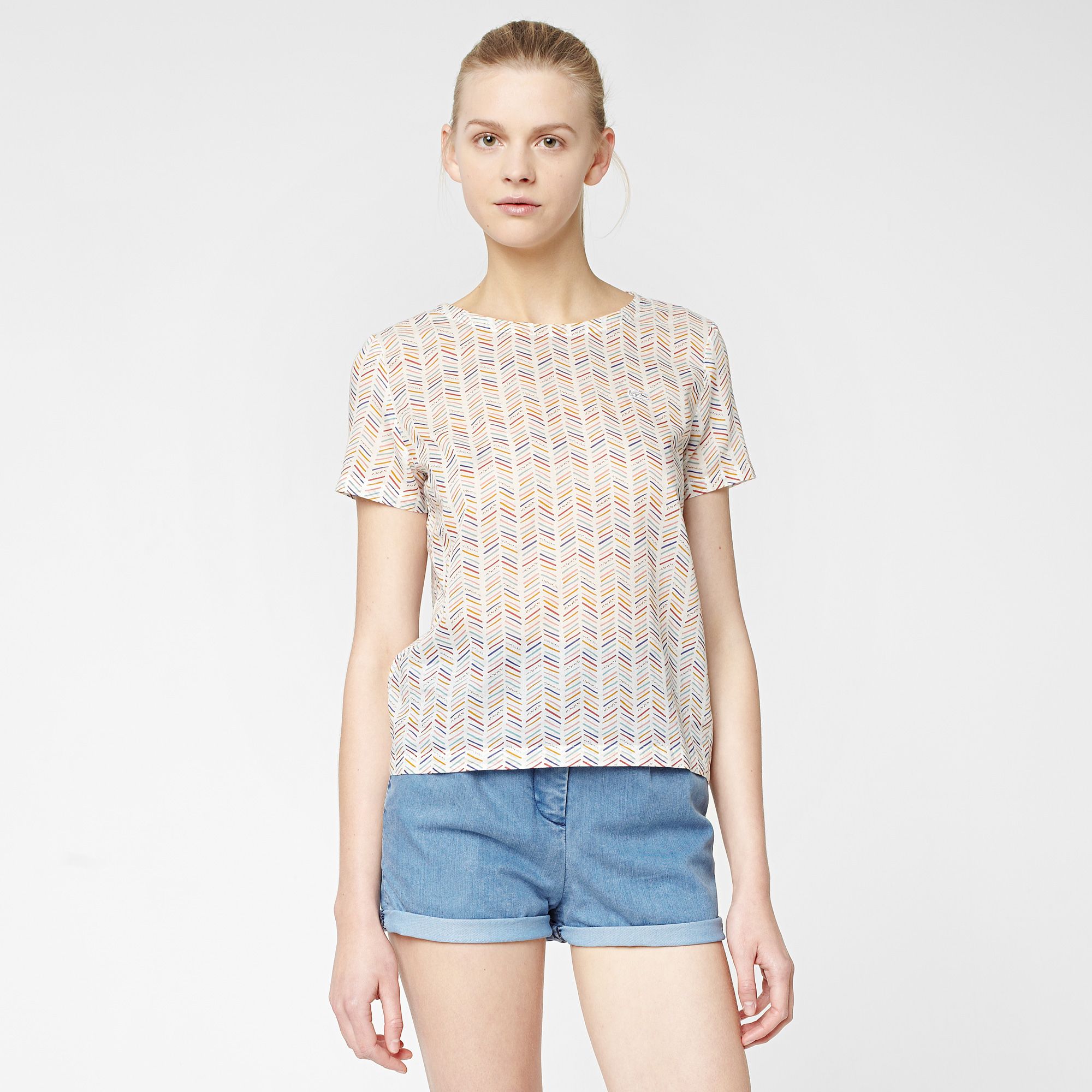  Printed Lacoste Live top Women