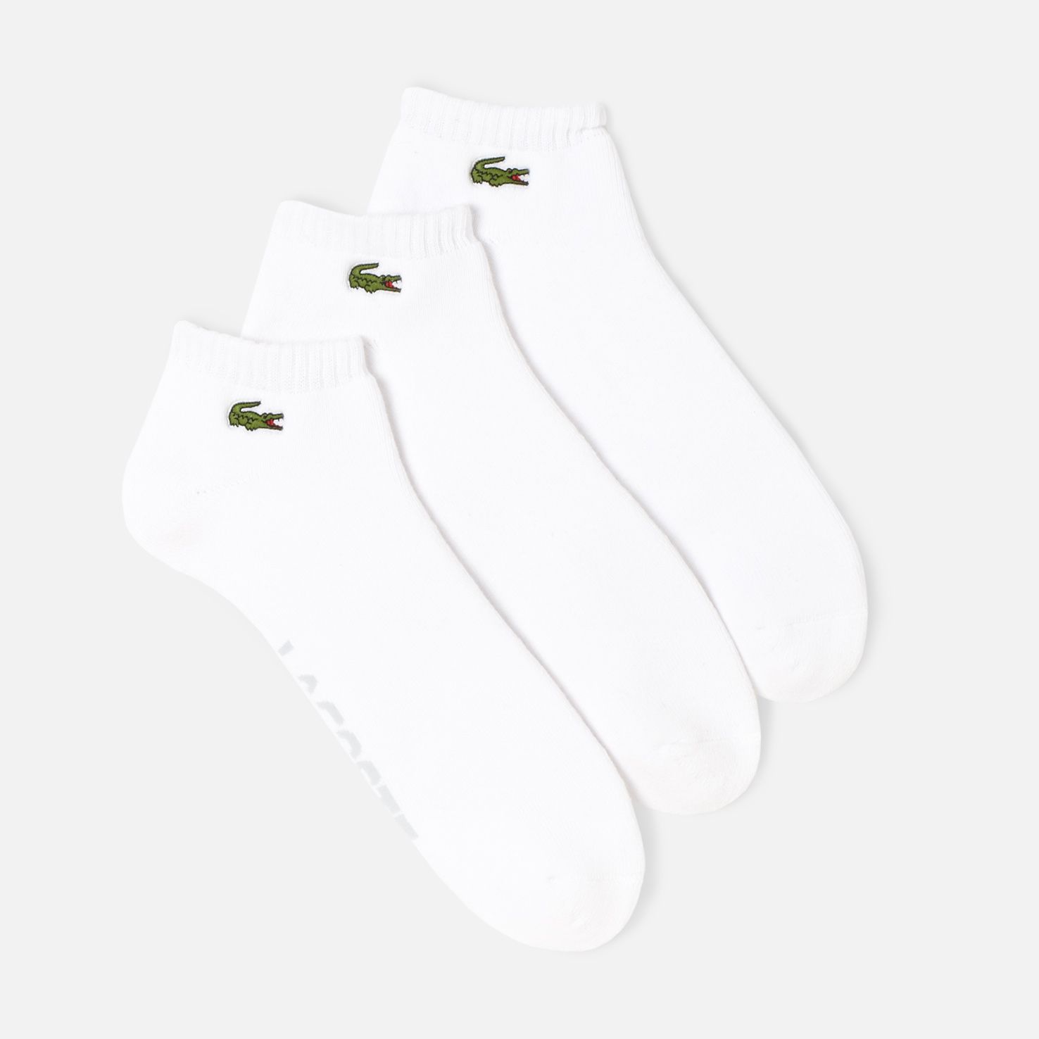 Set of plain short socks